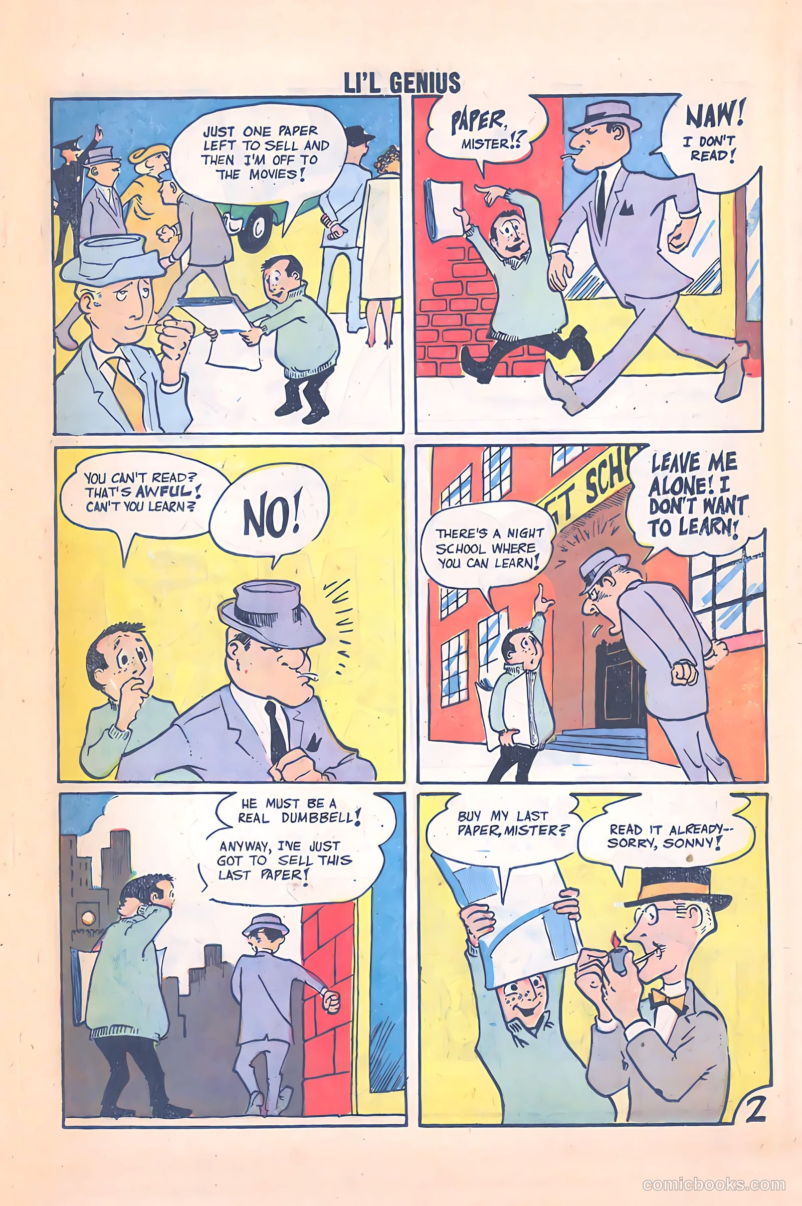 Li'l Genius #1 (1959) — page 23 of 36