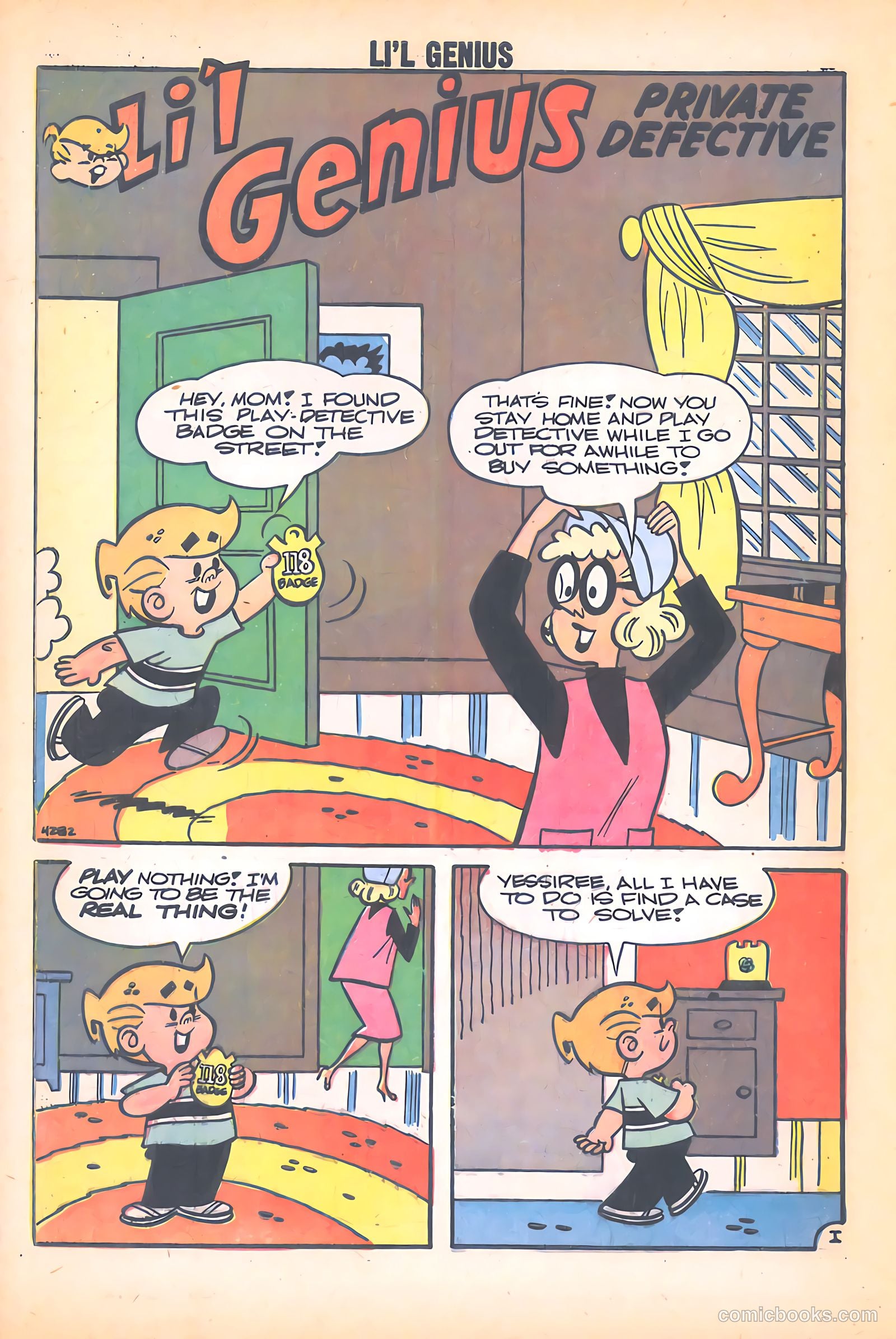 Li'l Genius #1 (1959) — page 28 of 36