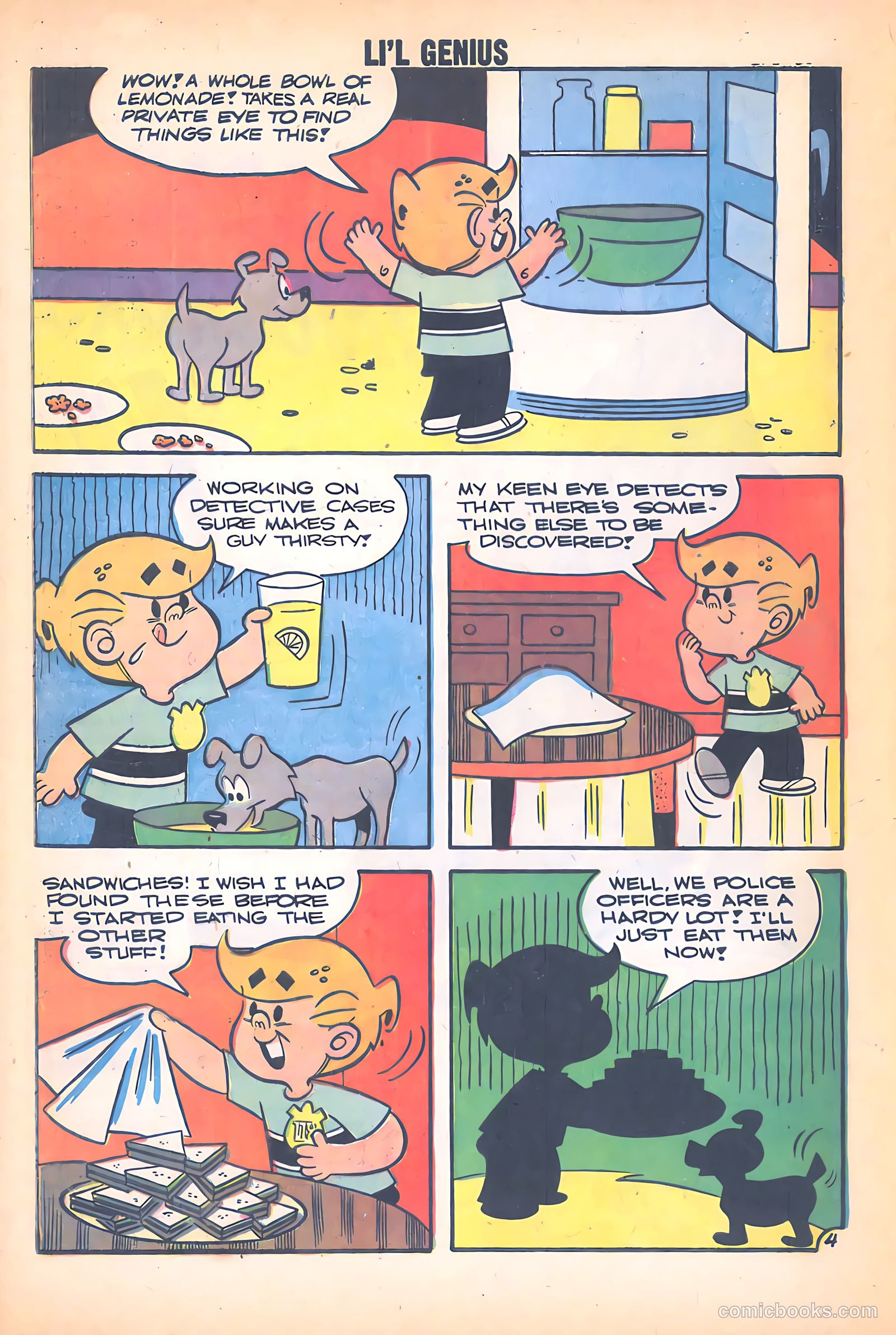 Li'l Genius #1 (1959) — page 32 of 36