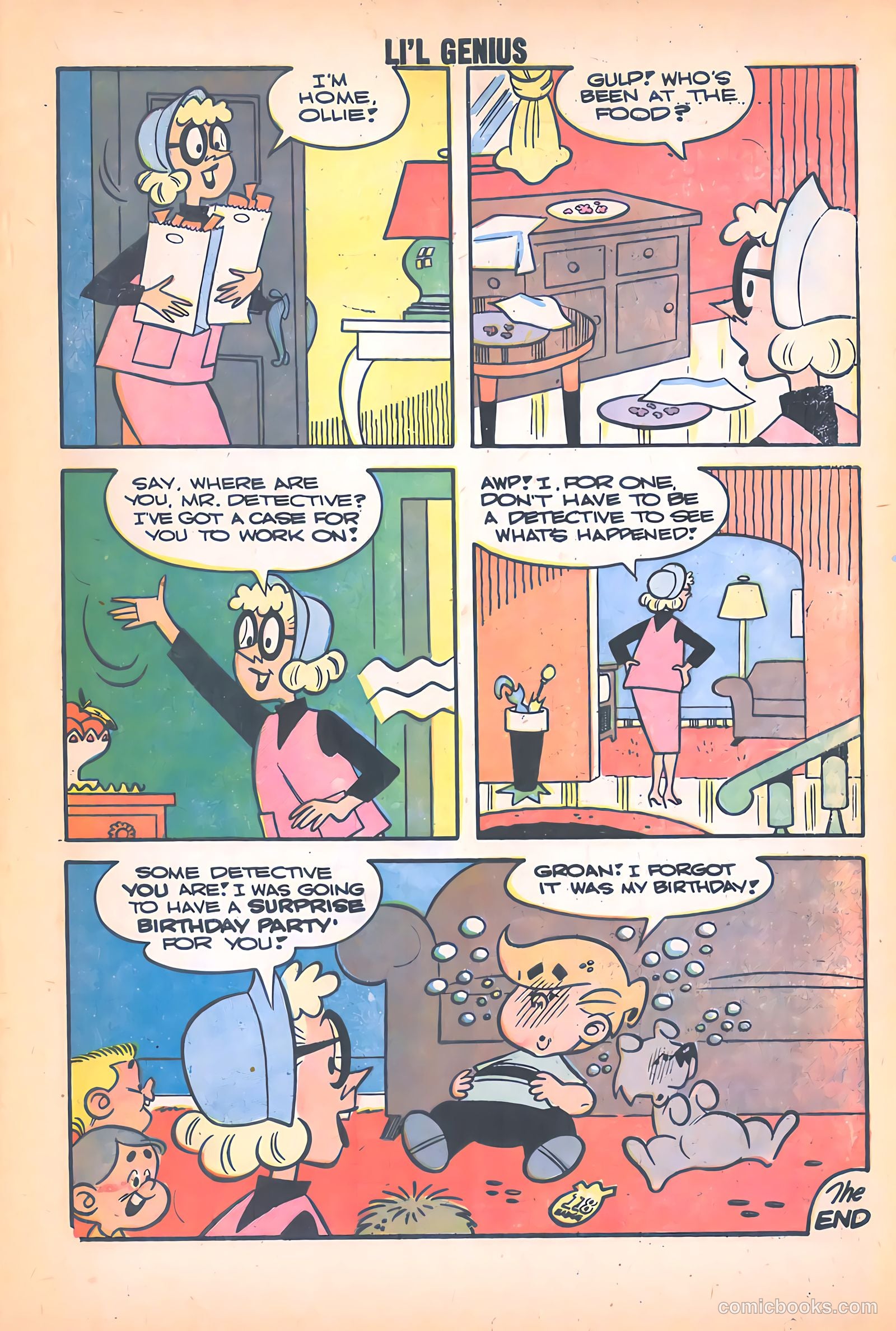 Li'l Genius #1 (1959) — page 33 of 36