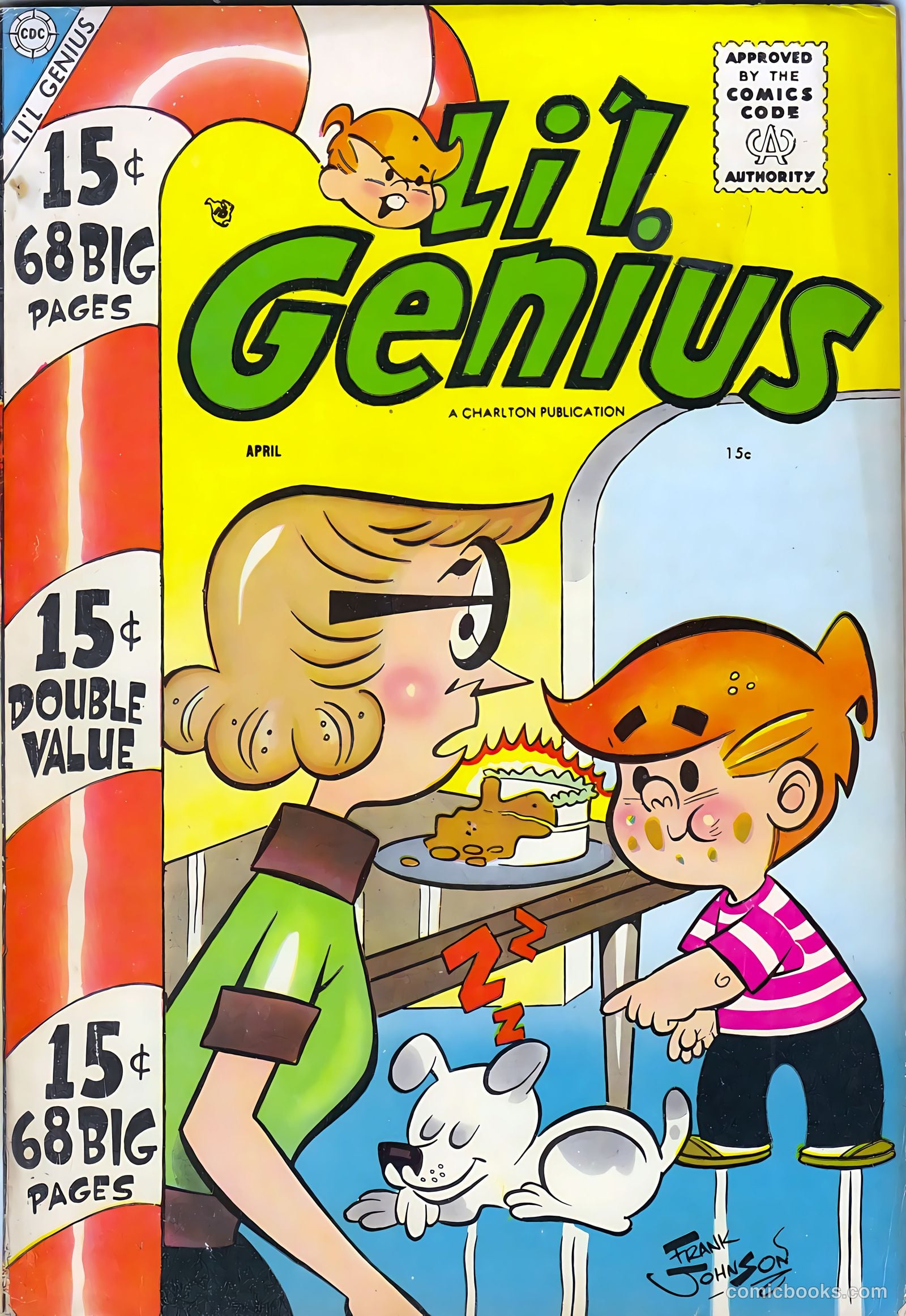 Li'l Genius #17 cover