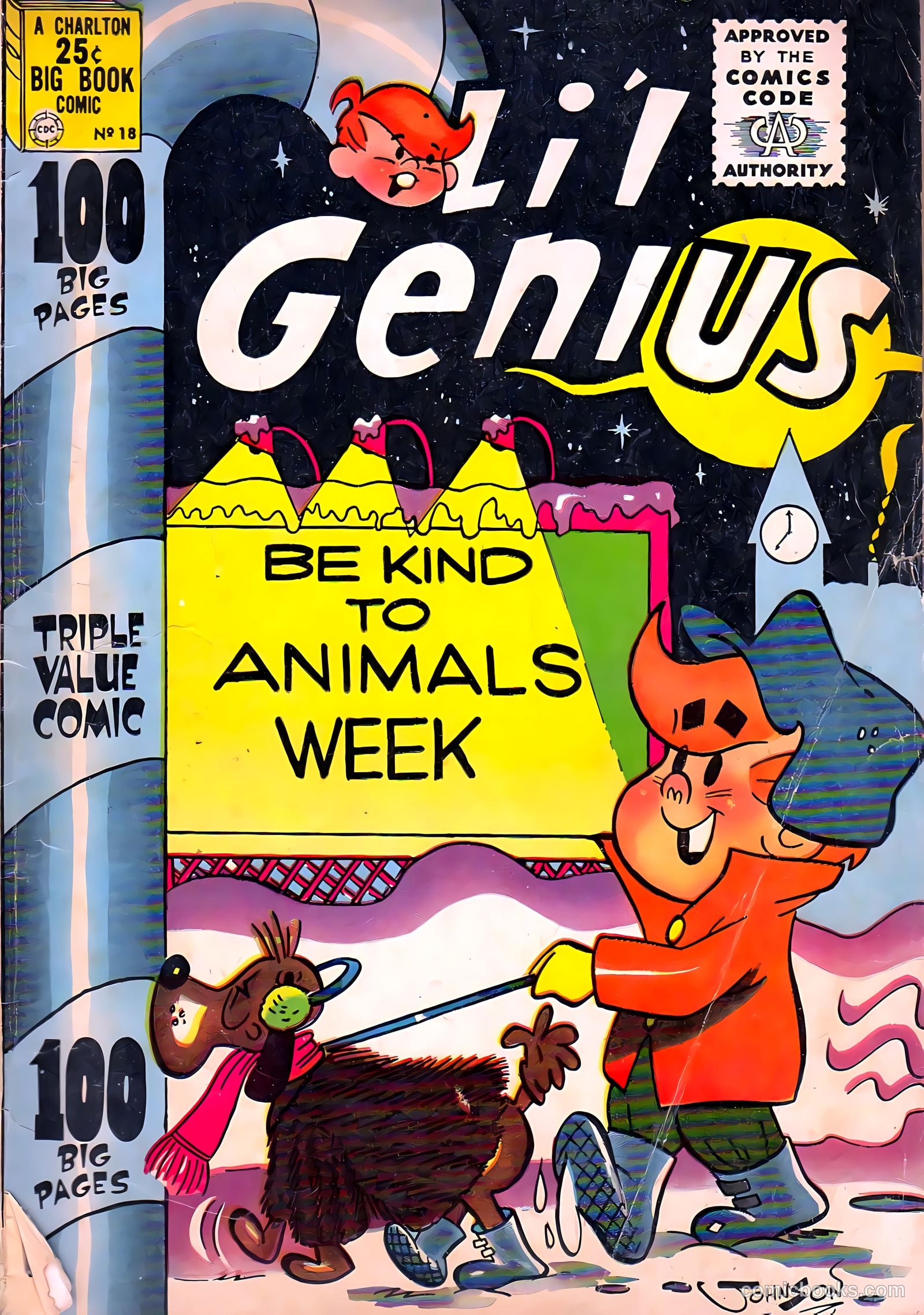 Li'l Genius #18 cover