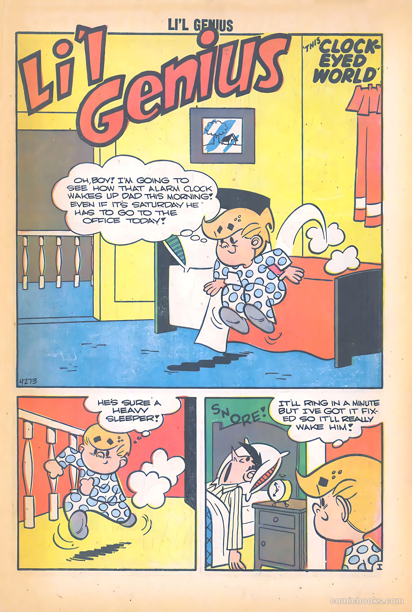 Li'l Genius #20 (1959) — page 3 of 36