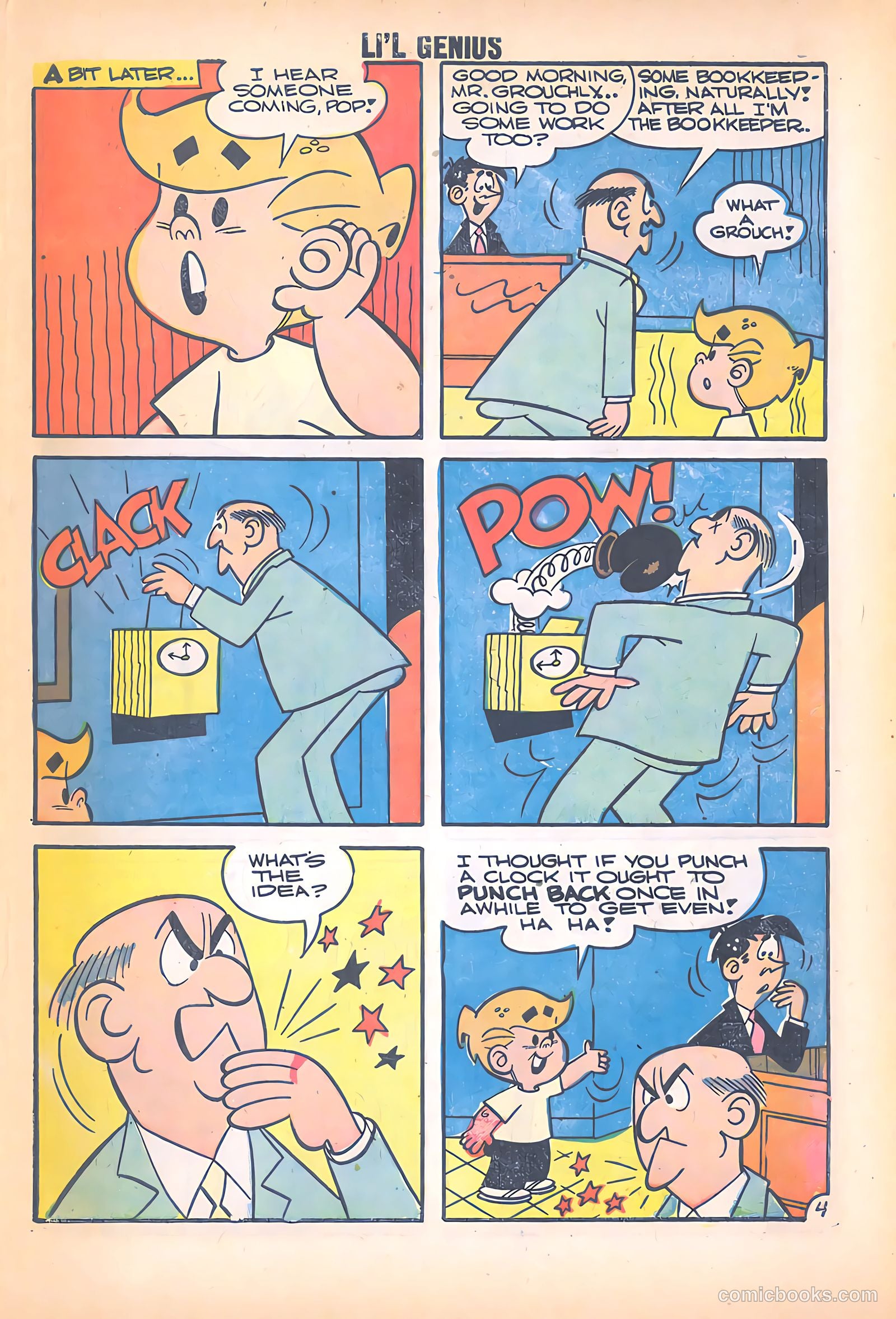 Li'l Genius #20 (1959) — page 7 of 36