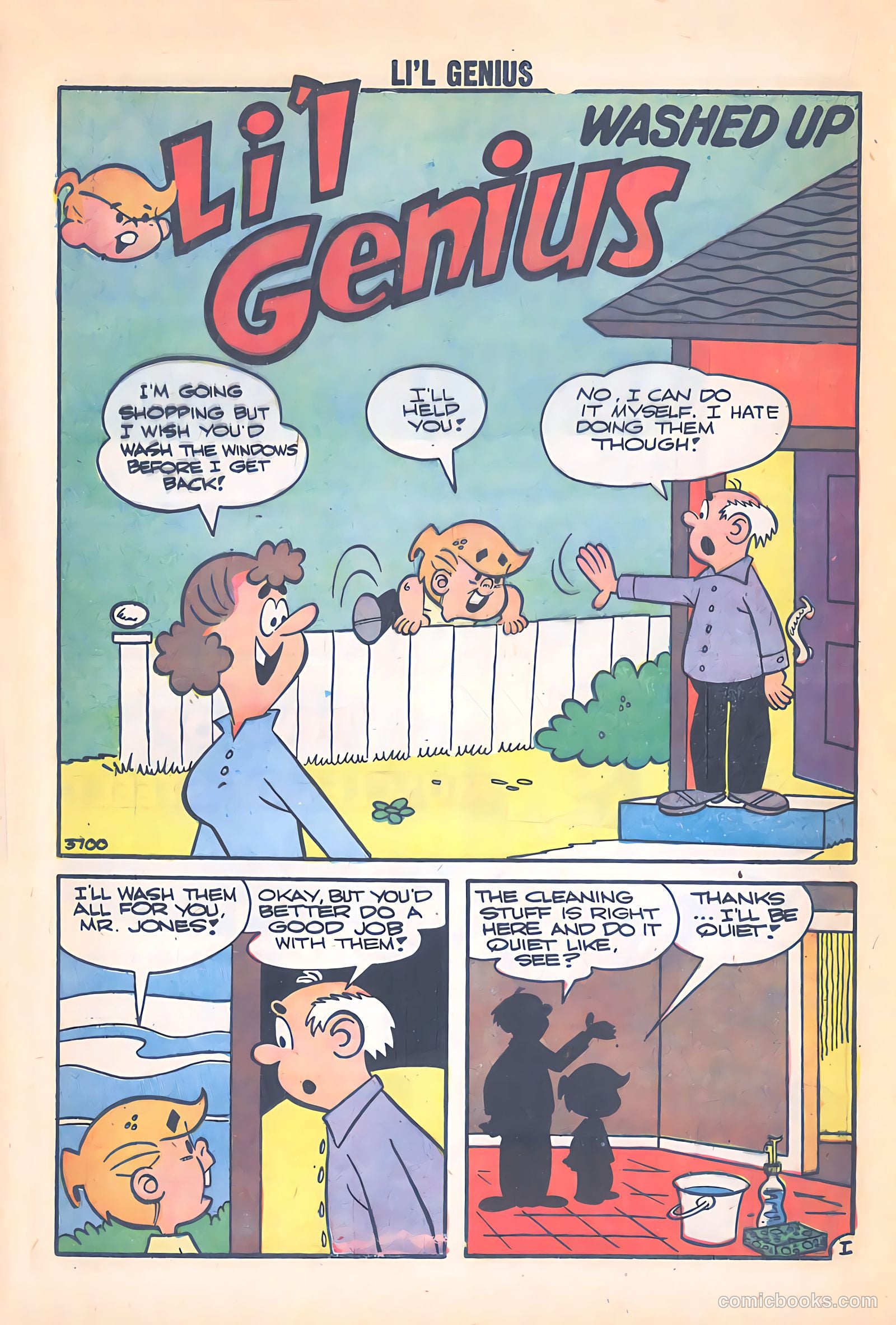 Li'l Genius #20 (1959) — page 16 of 36