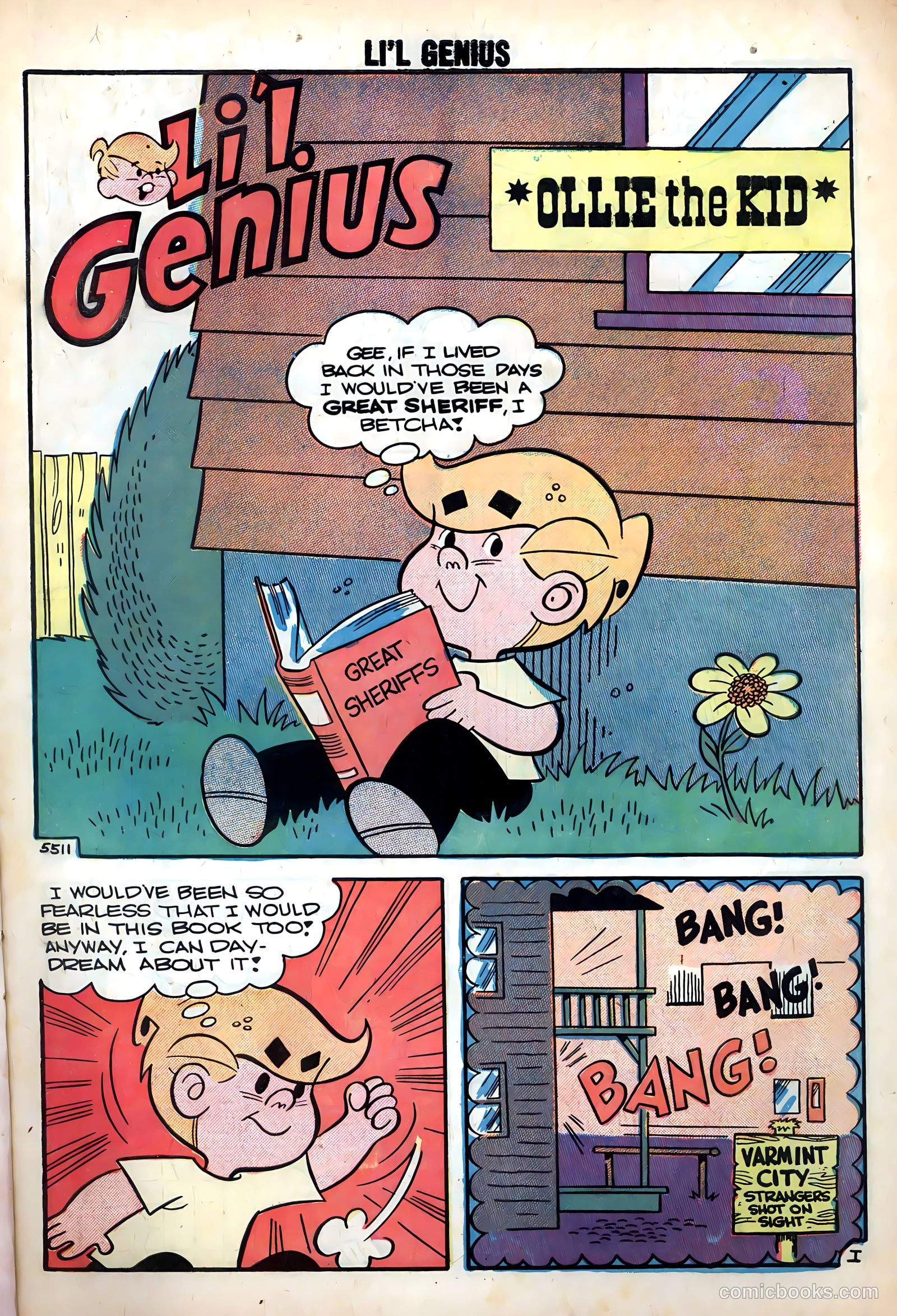 Li'l Genius #23 (1959) — page 3 of 36
