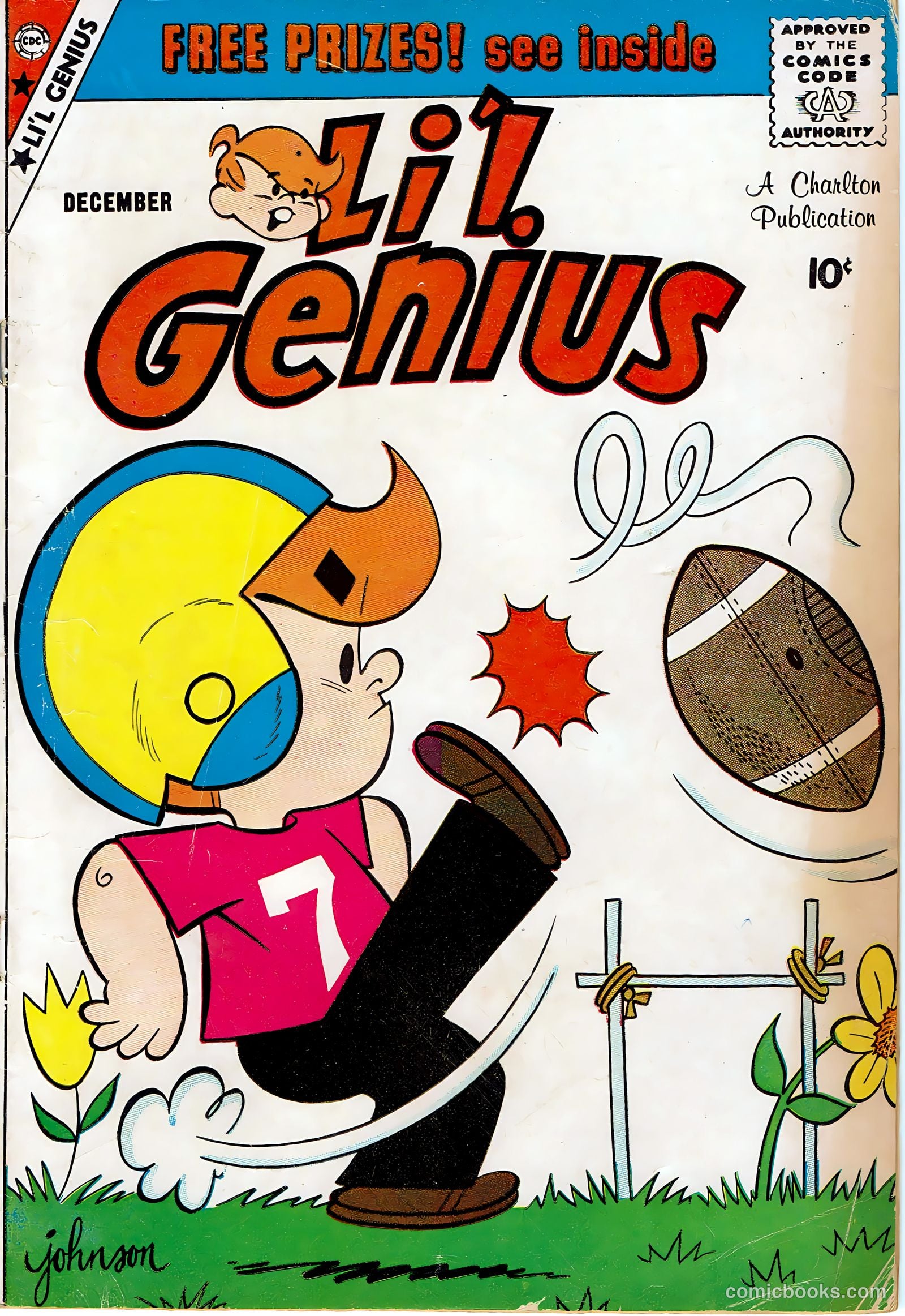 Li'l Genius #24 cover