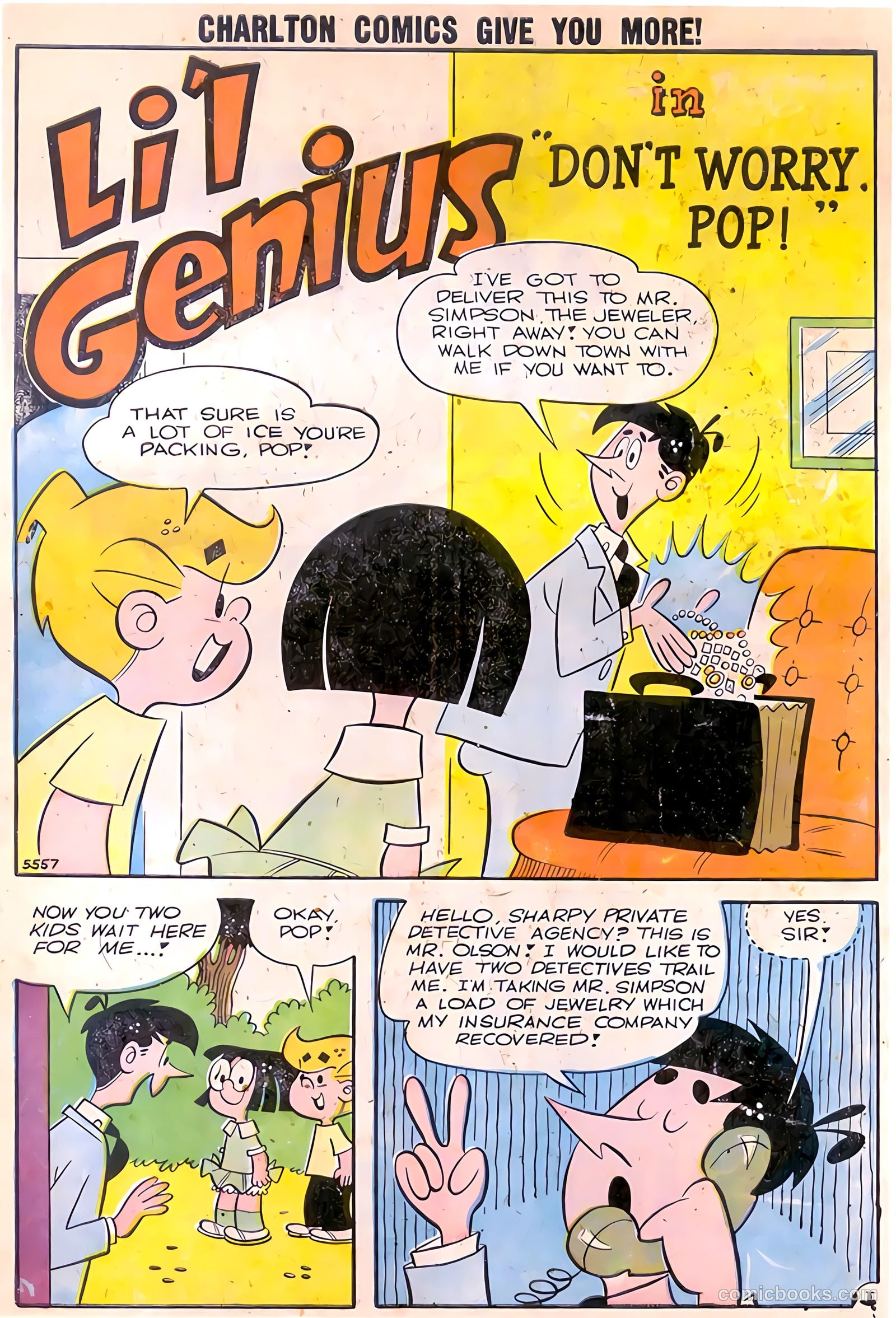Li'l Genius #26 (1960) — page 3