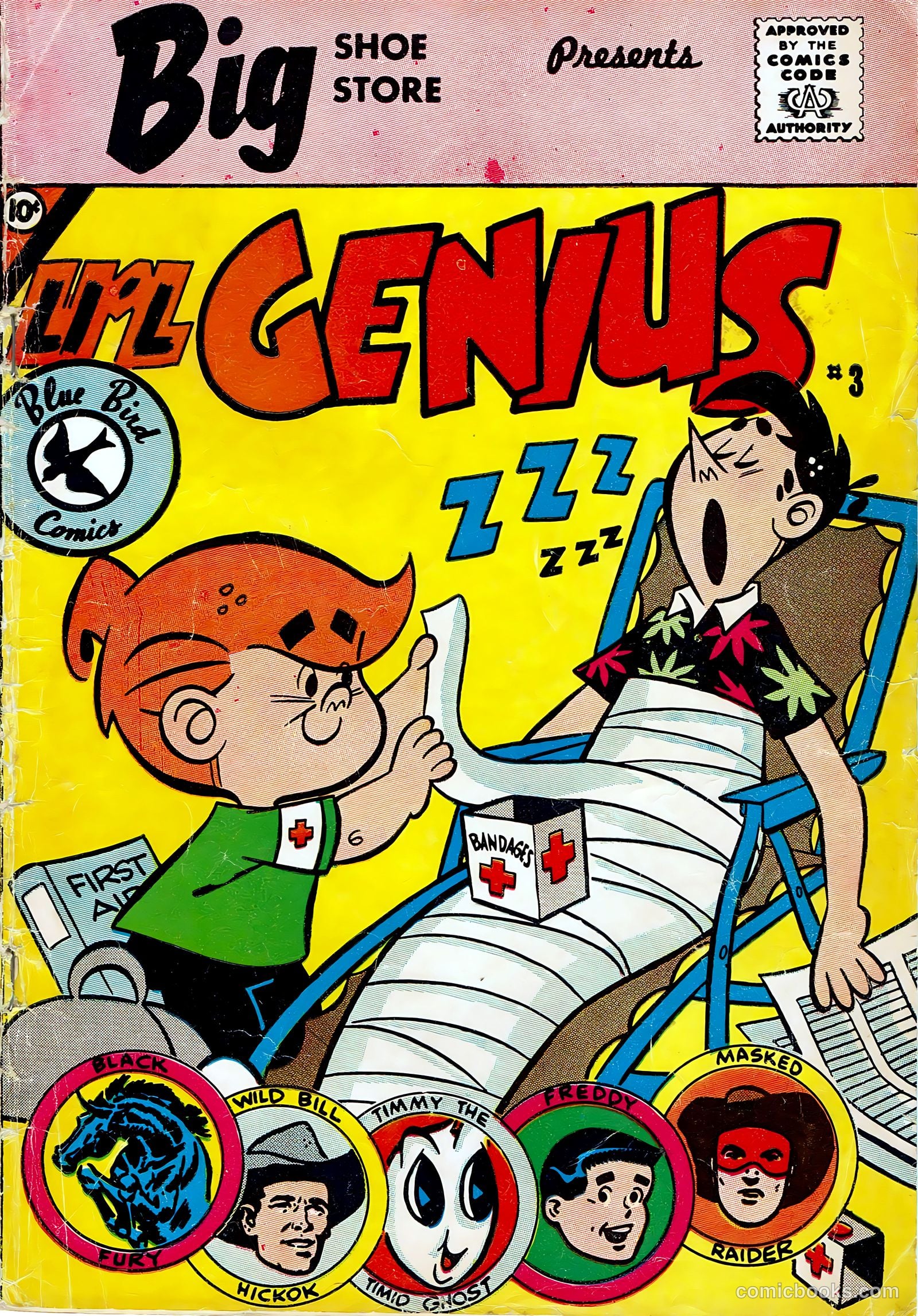 Li'l Genius #3 cover