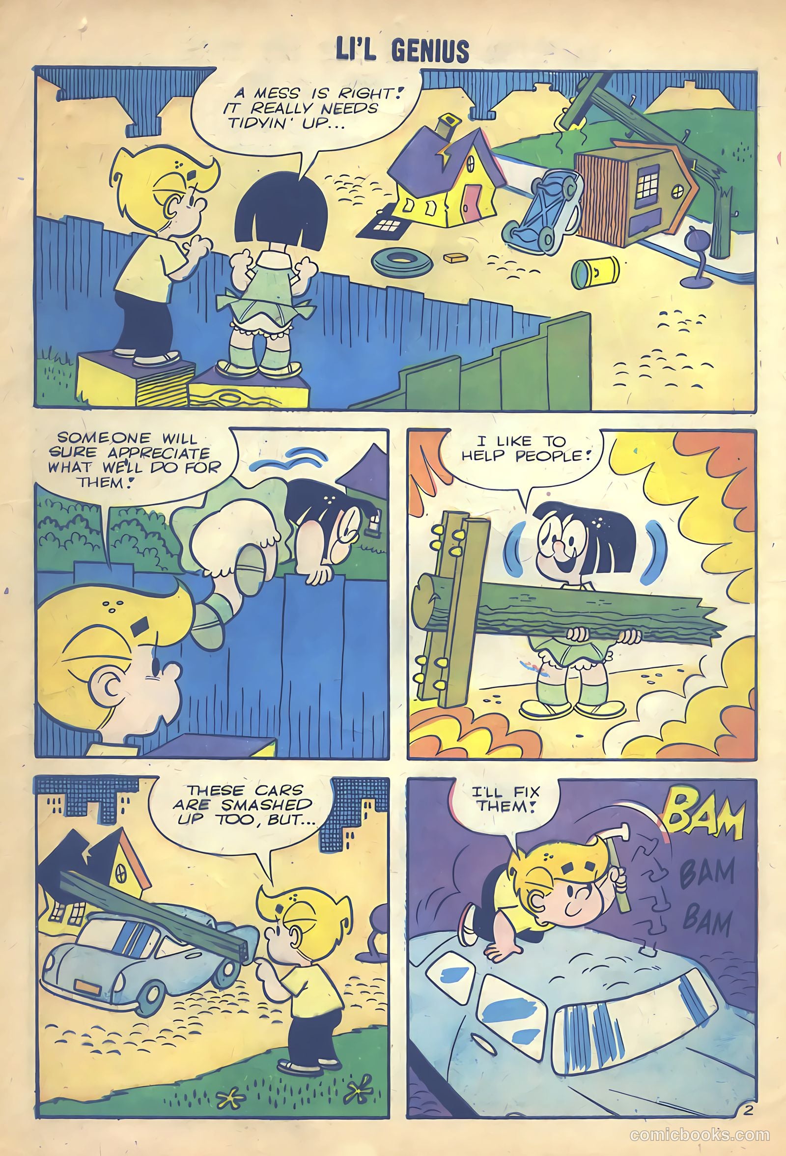 Li'l Genius #30 (1960) — page 4