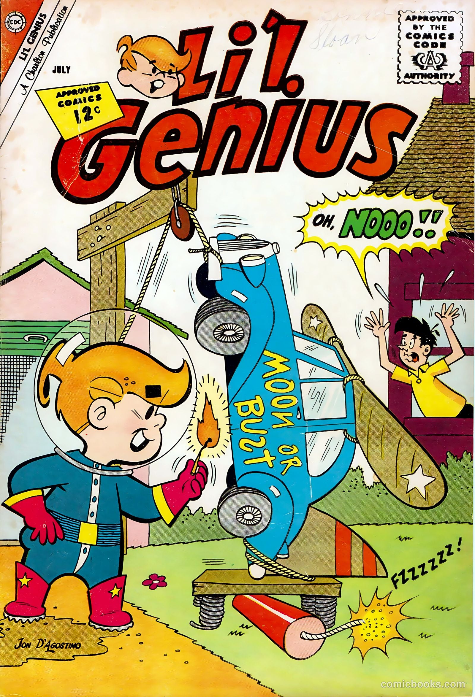 Li'l Genius #39 cover