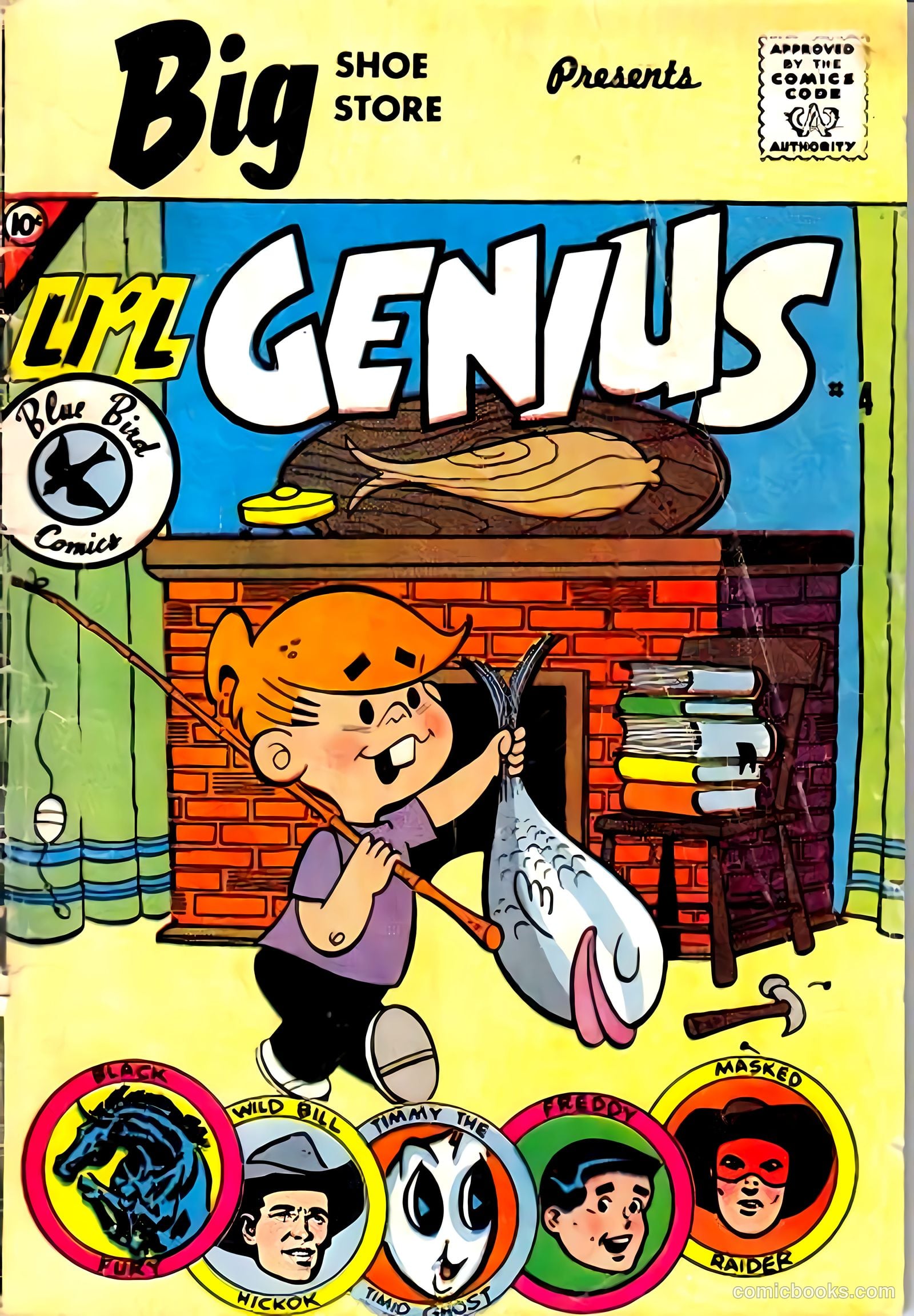 Li'l Genius #4 cover