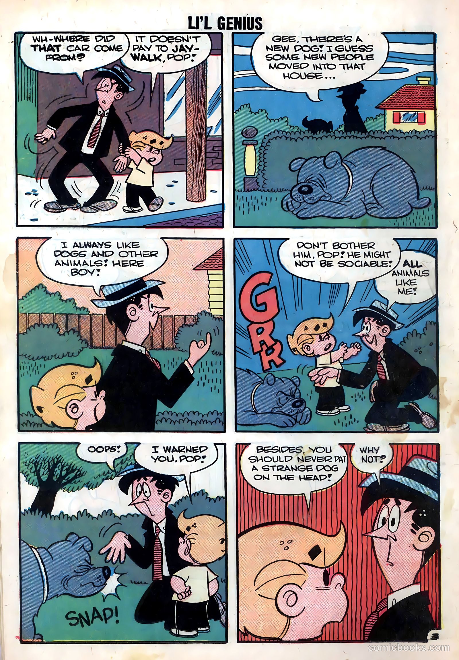Li'l Genius #4 (1959) — page 18 of 36