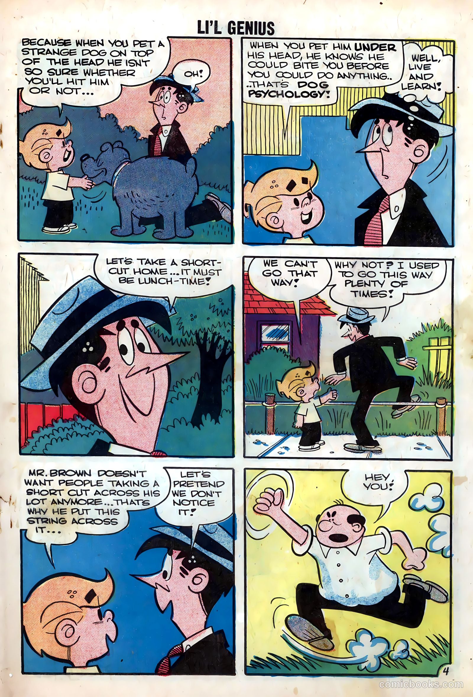 Li'l Genius #4 (1959) — page 19 of 36