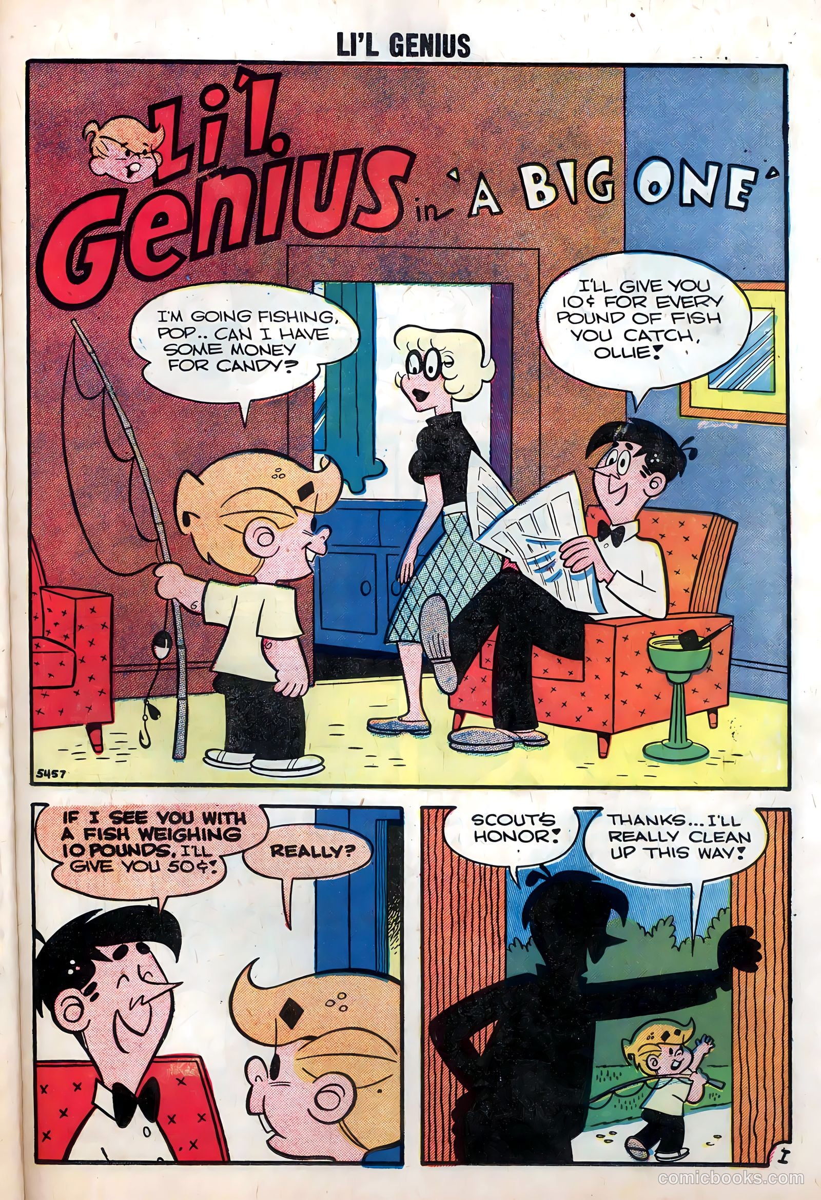 Li'l Genius #4 (1959) — page 23 of 36
