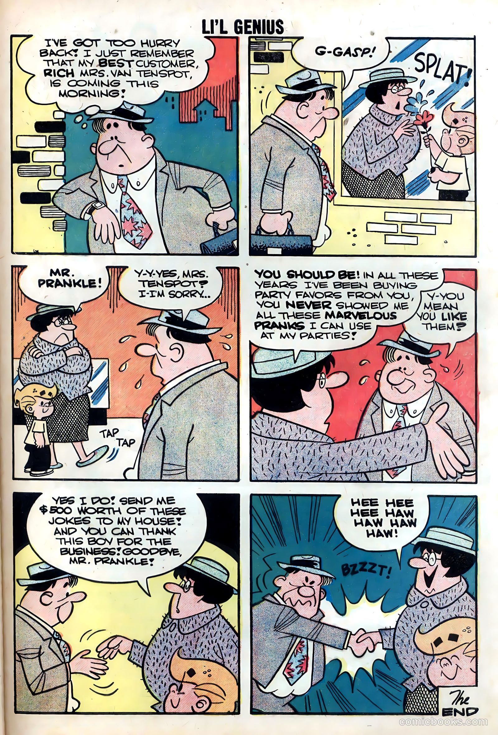 Li'l Genius #4 (1959) — page 33 of 36