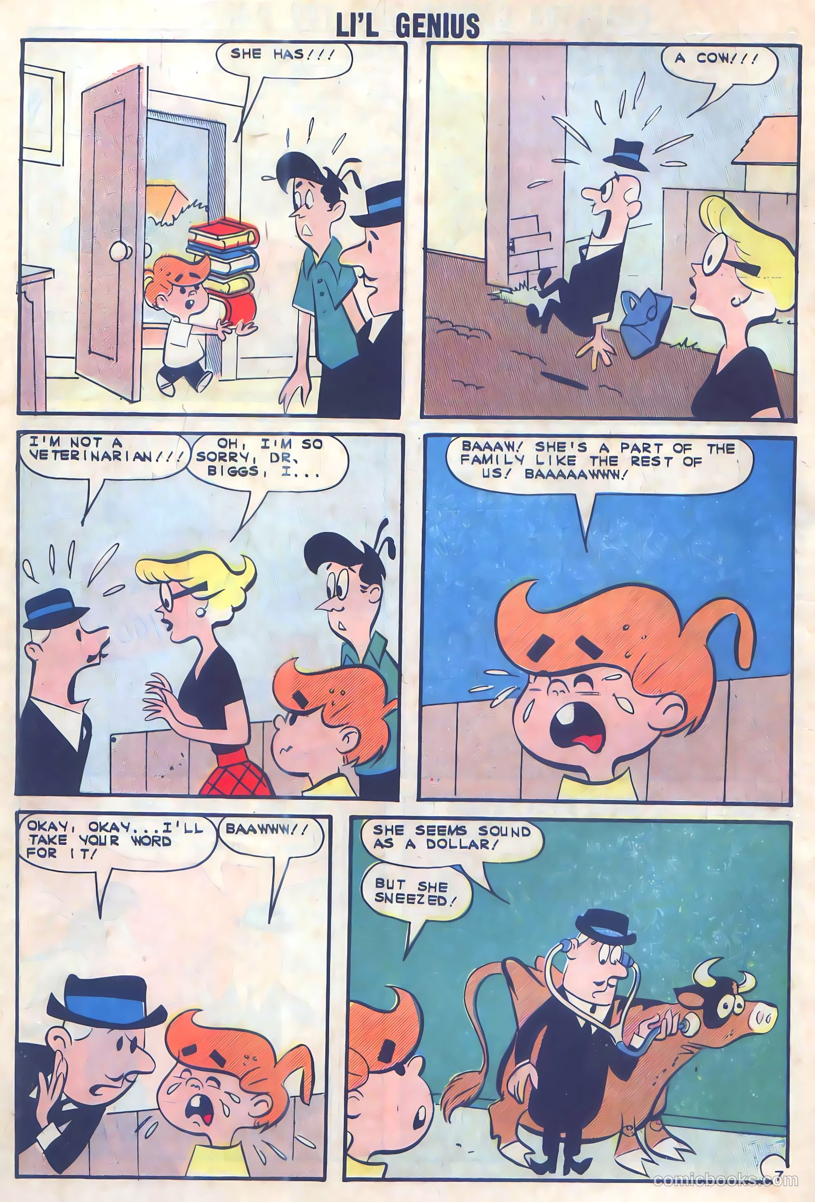 Li'l Genius #42 (1963) — page 10