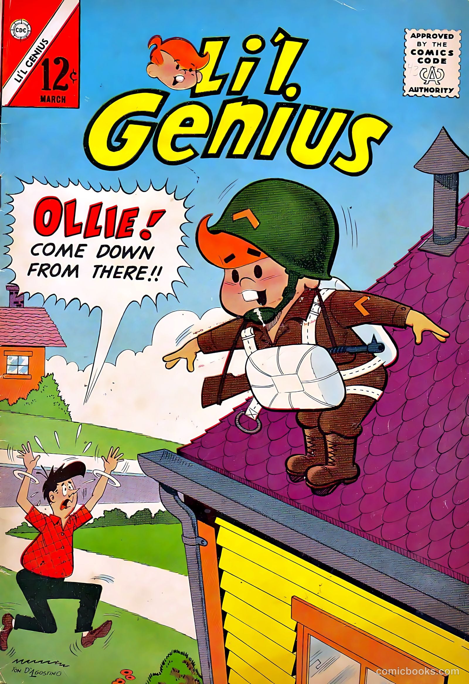 Li'l Genius #43 cover