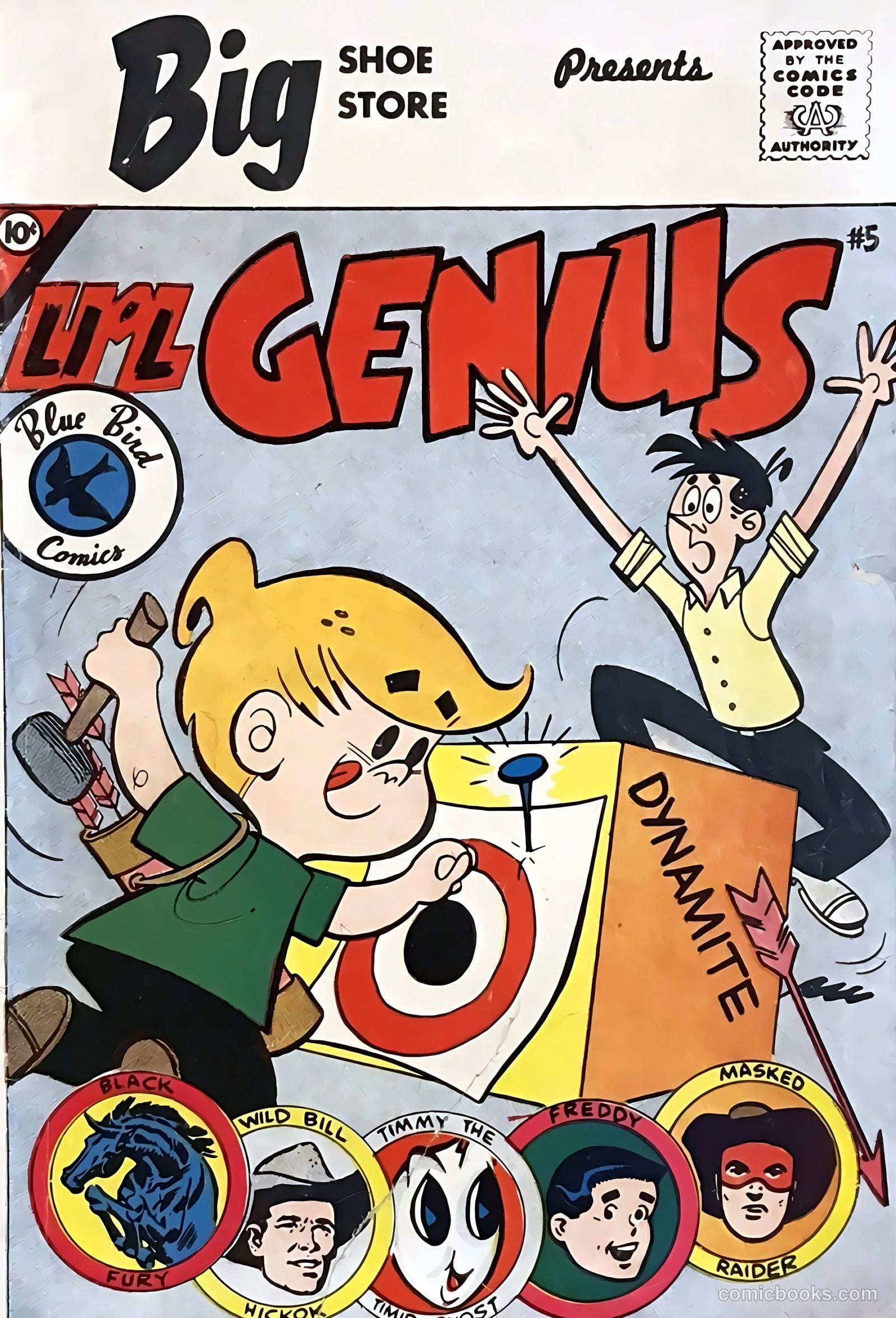 Li'l Genius #5 cover