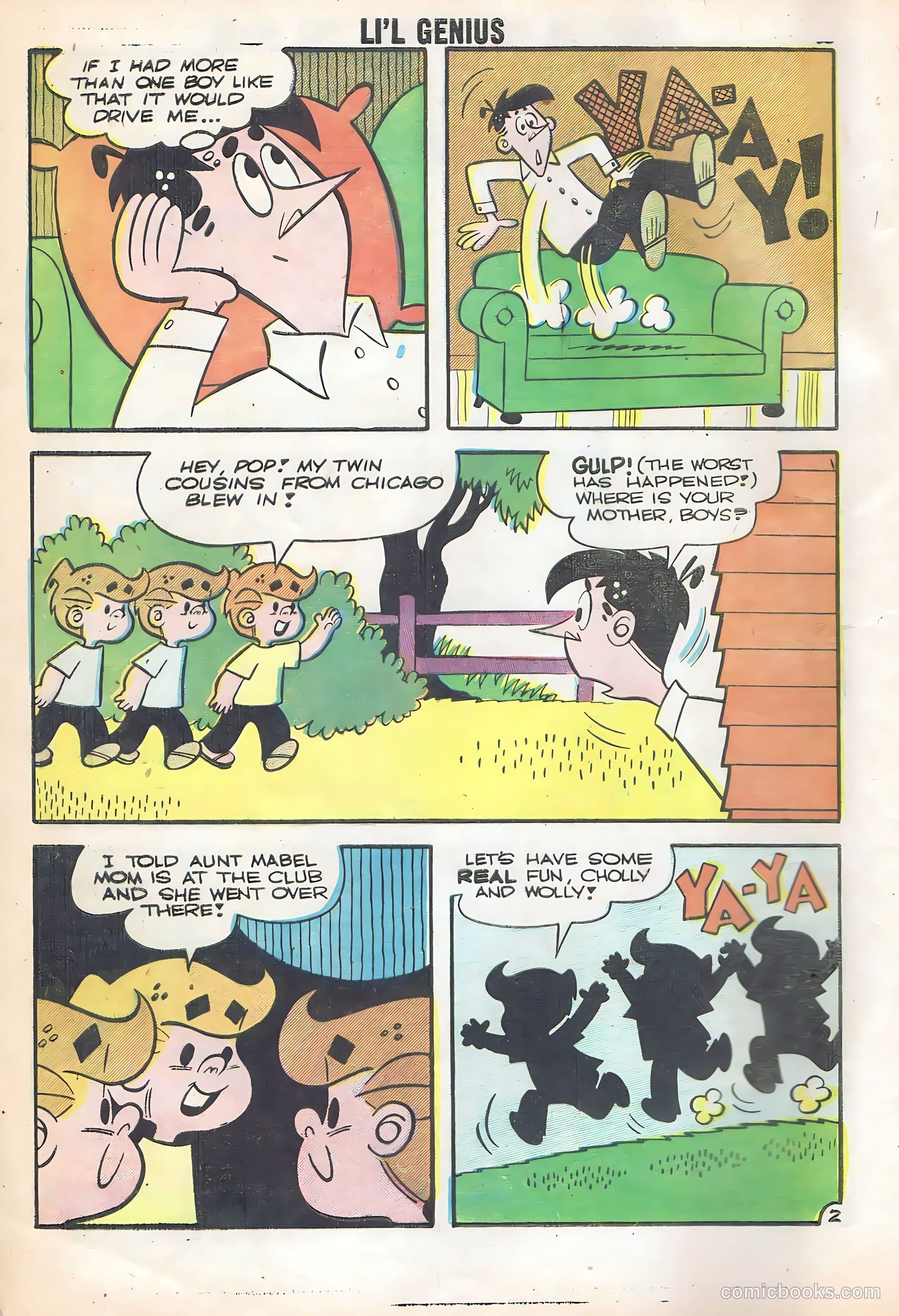 Li'l Genius #5 (1959) — page 4 of 36