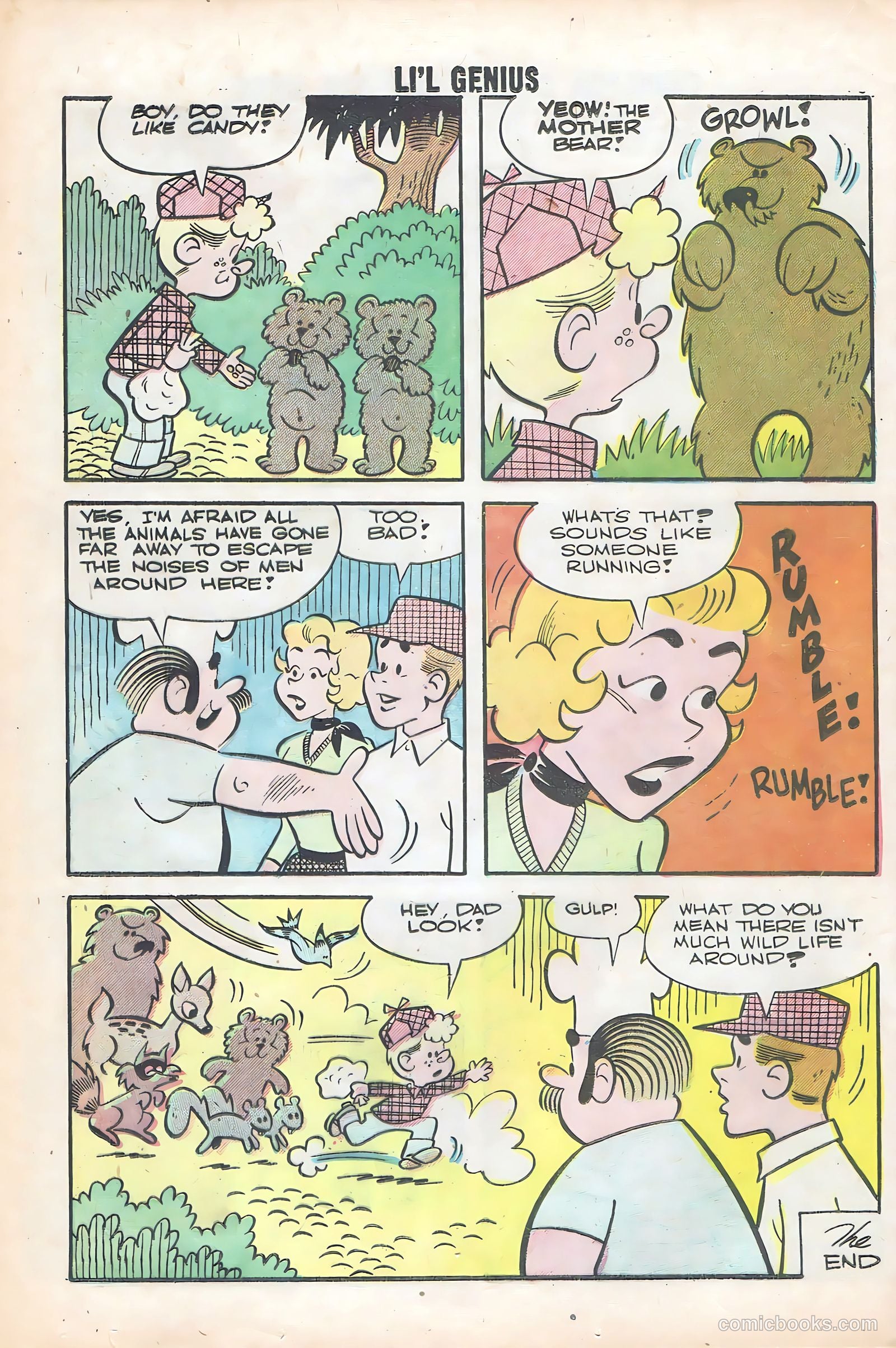 Li'l Genius #5 (1959) — page 20 of 36