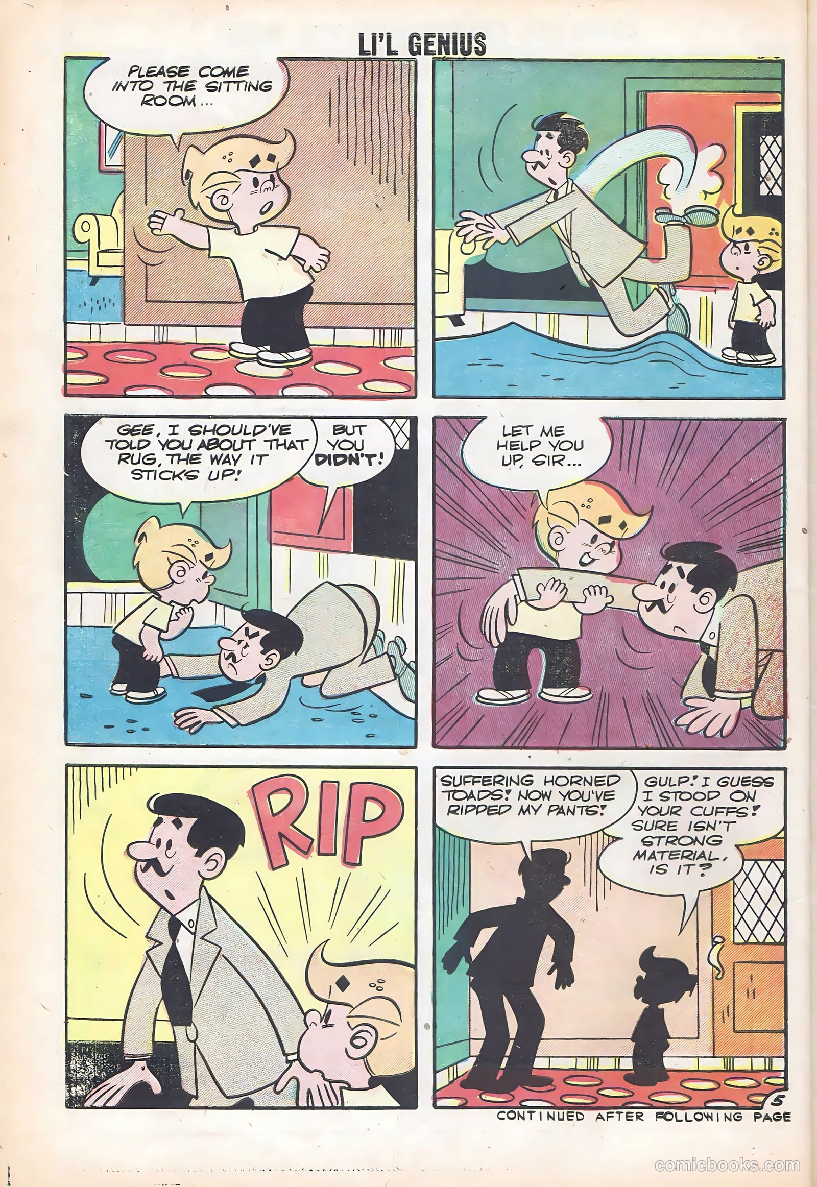 Li'l Genius #5 (1959) — page 30 of 36
