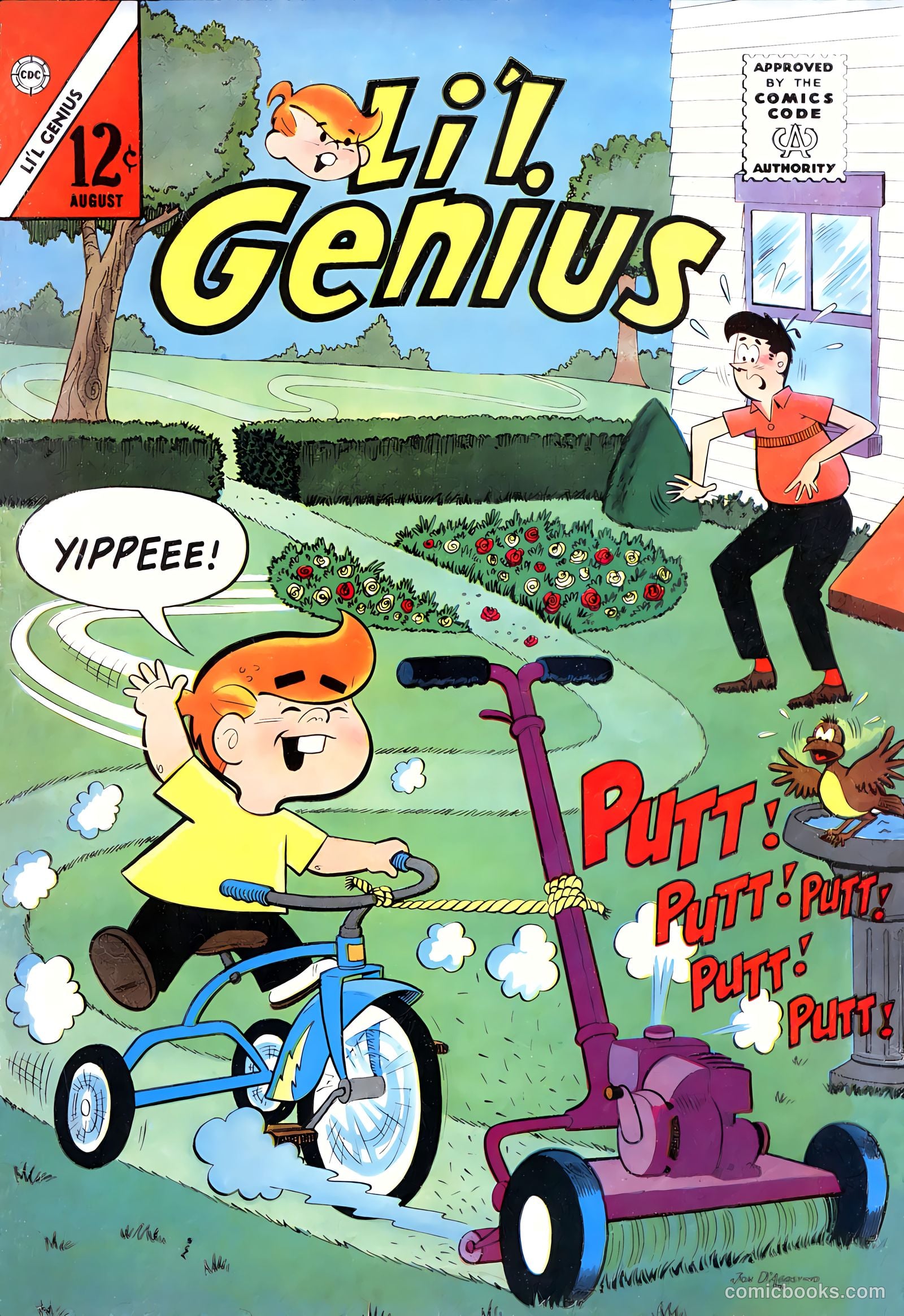 Li'l Genius #50 cover