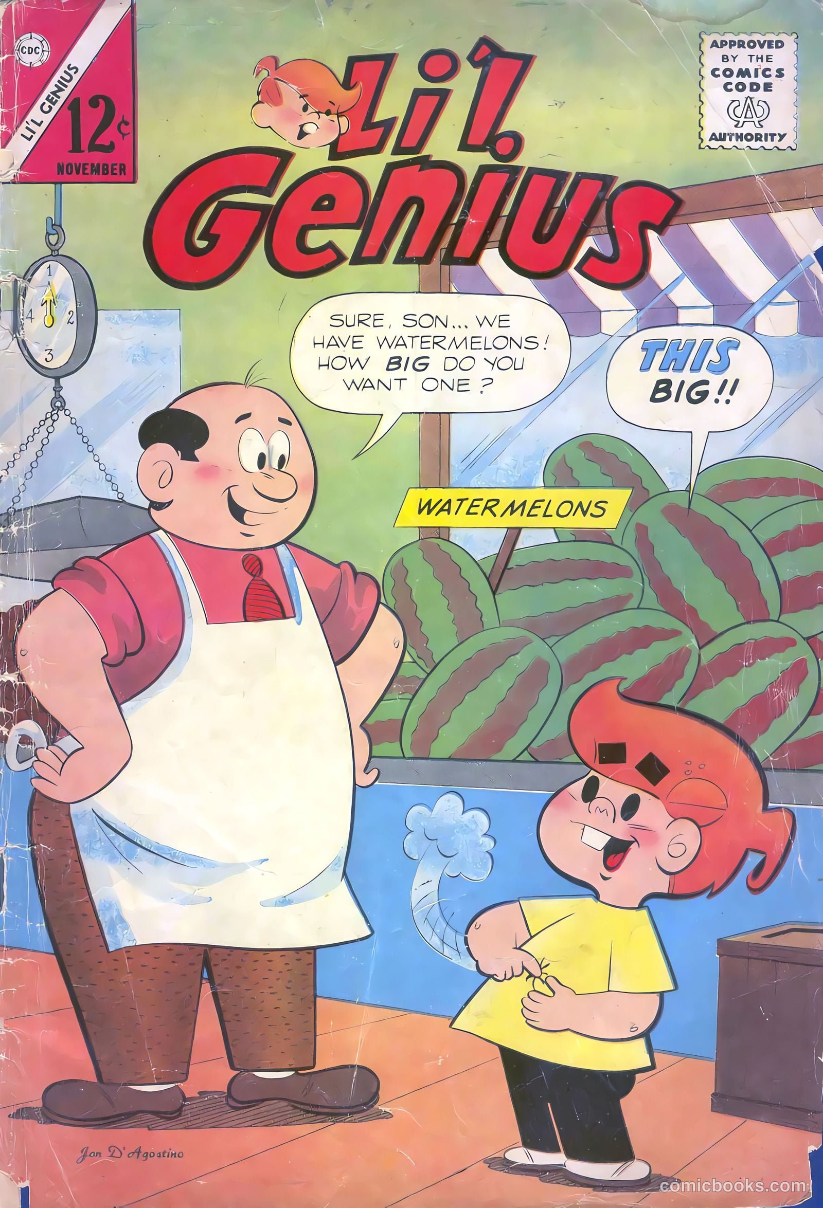 Li'l Genius #51 (1961) — page 1