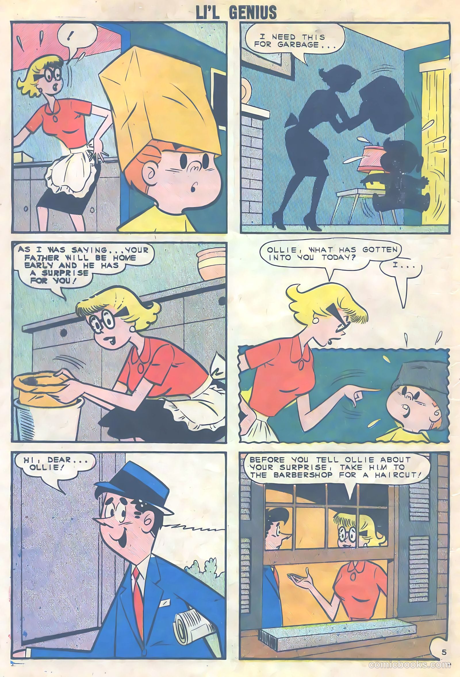 Li'l Genius #51 (1961) — page 8