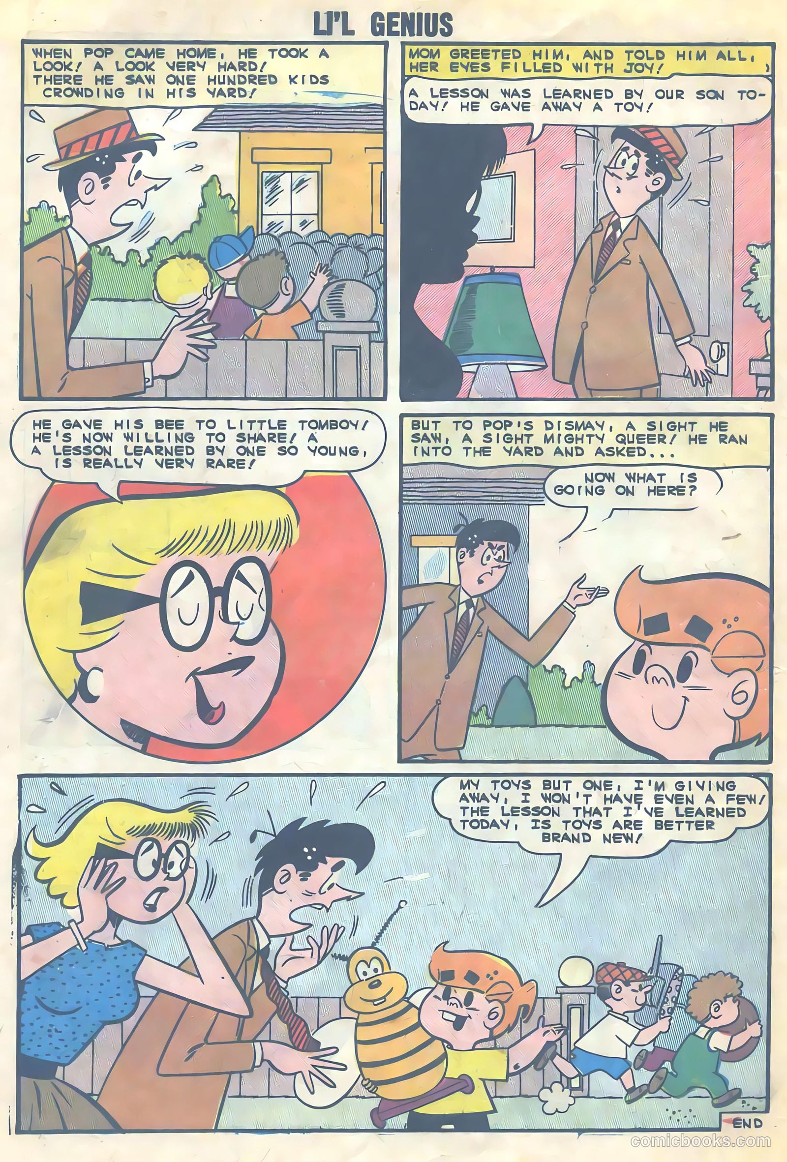 Li'l Genius #51 (1961) — page 18