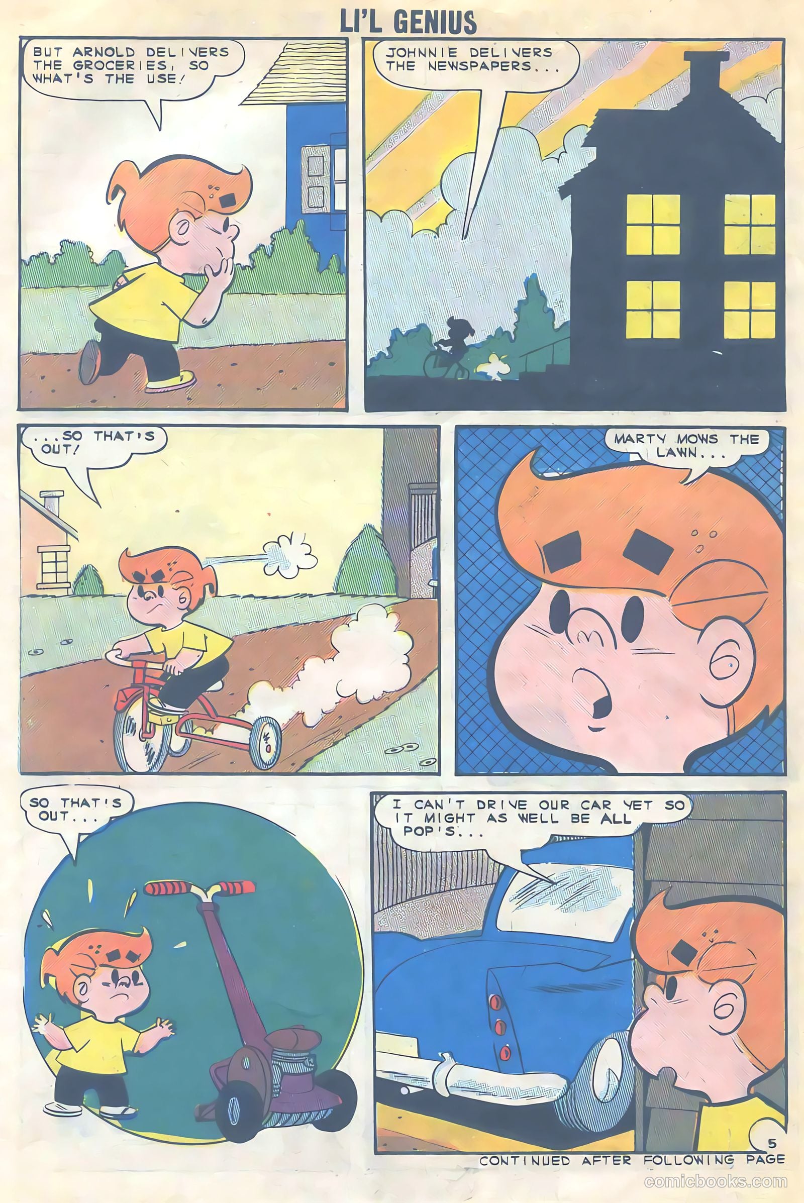 Li'l Genius #51 (1961) — page 30