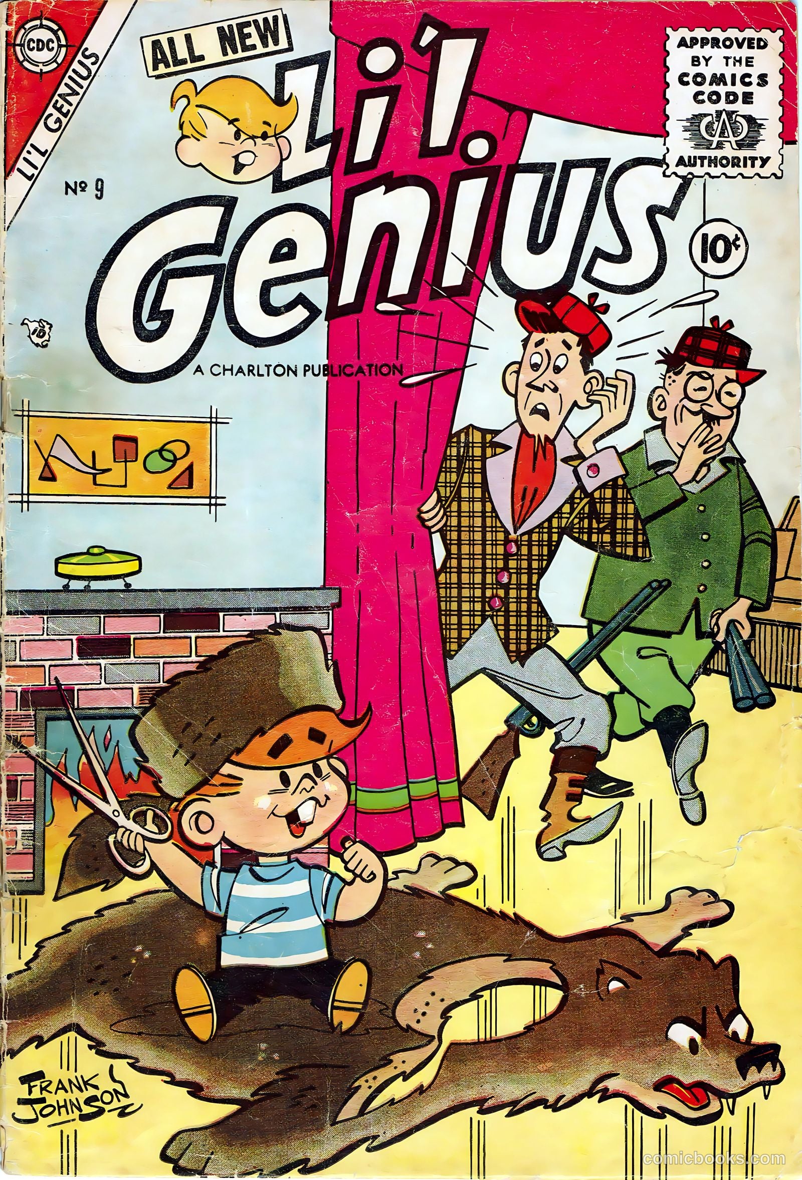 Li'l Genius #9 cover