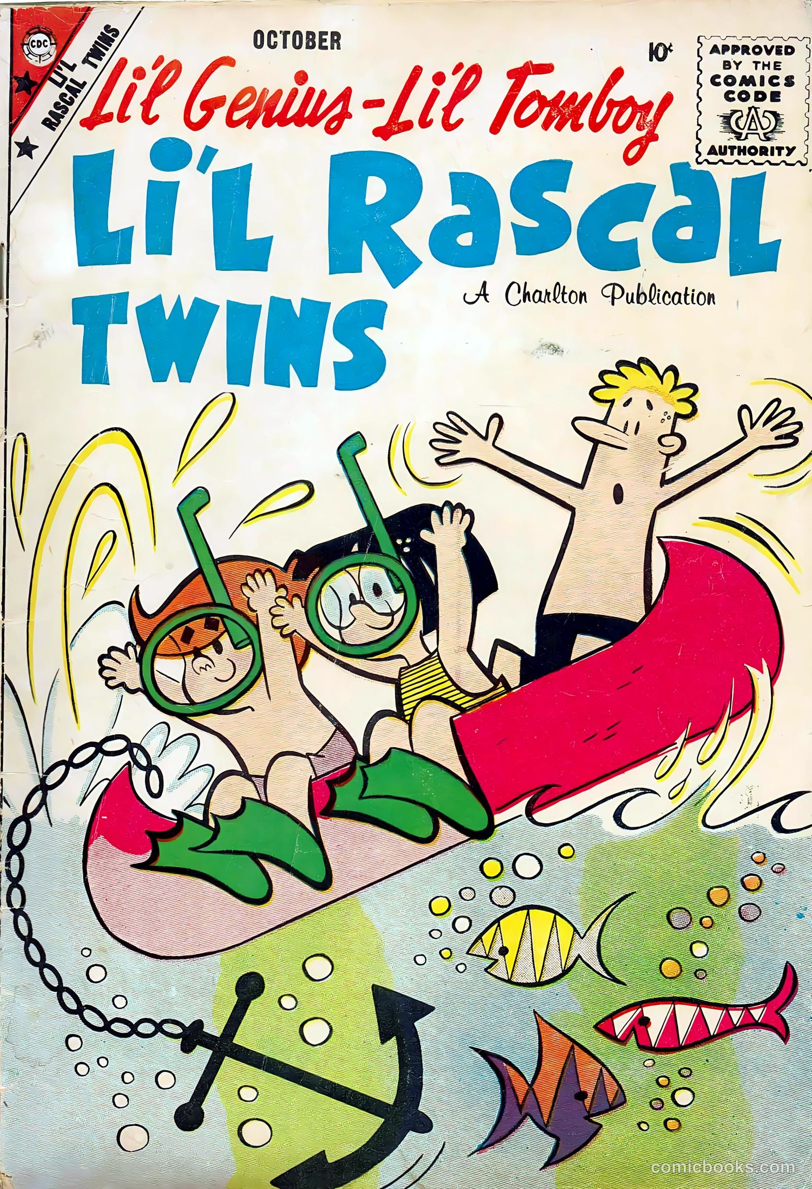Li'l Rascal Twins #17 (1959) — page 1 of 36