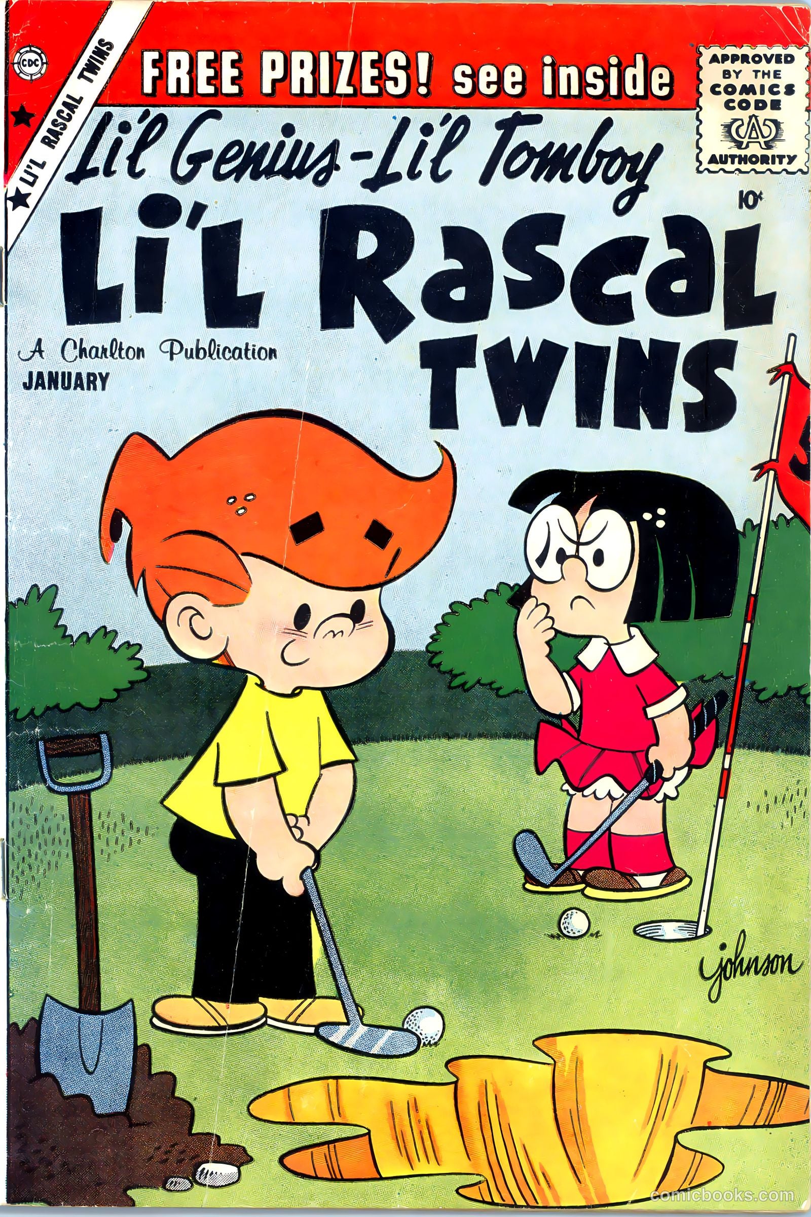 Li'l Rascal Twins #18 cover