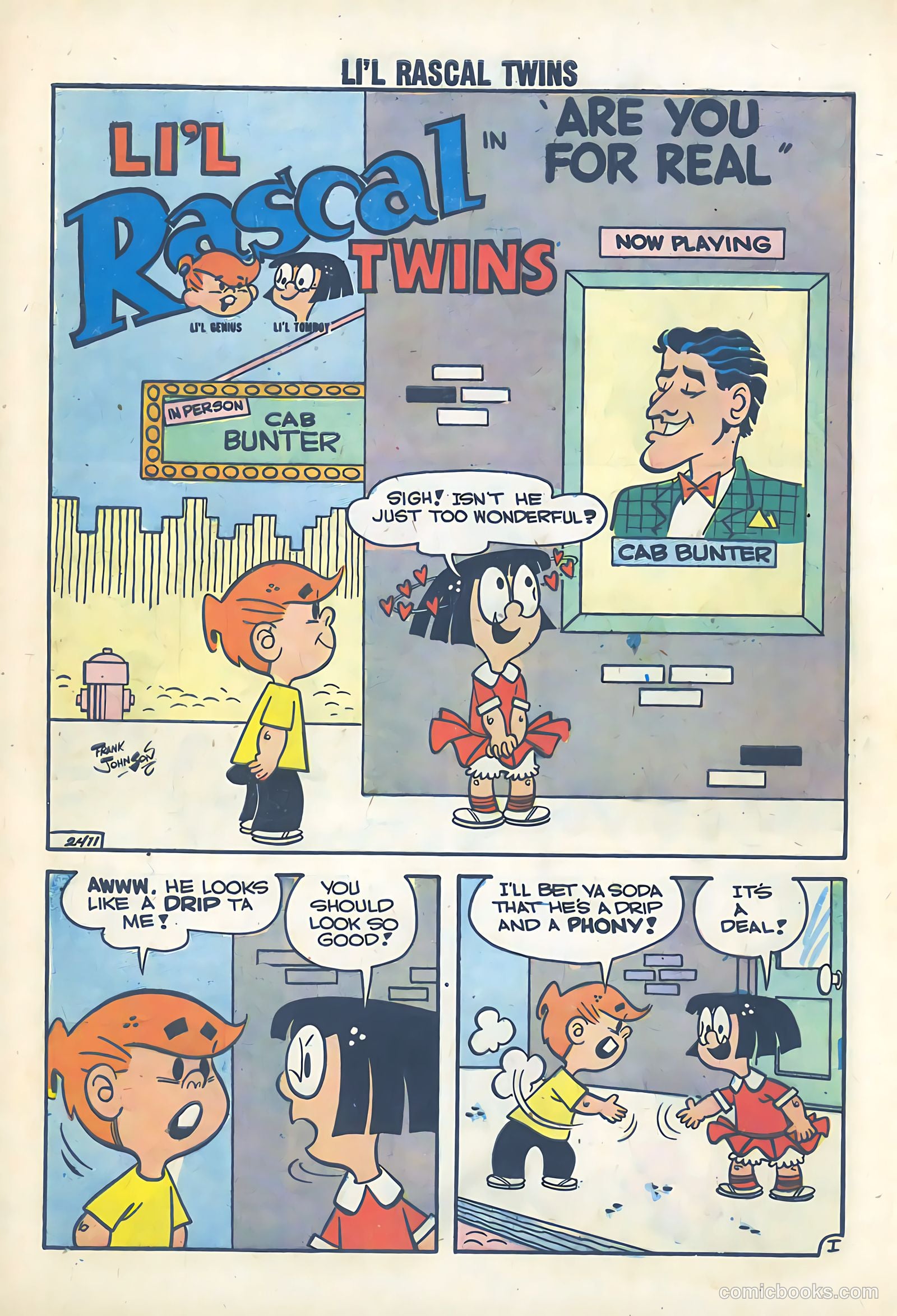 Li'l Rascal Twins #8 (1958) — page 8 of 35