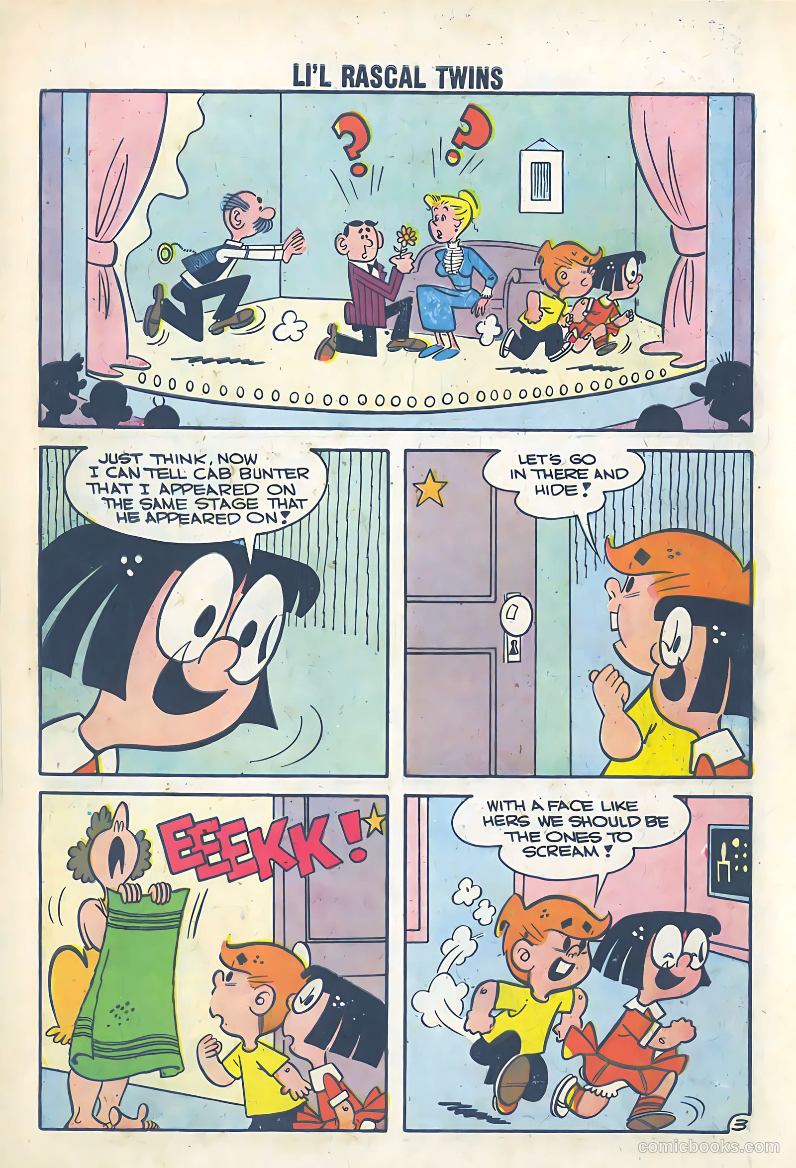 Li'l Rascal Twins #8 (1958) — page 10 of 35