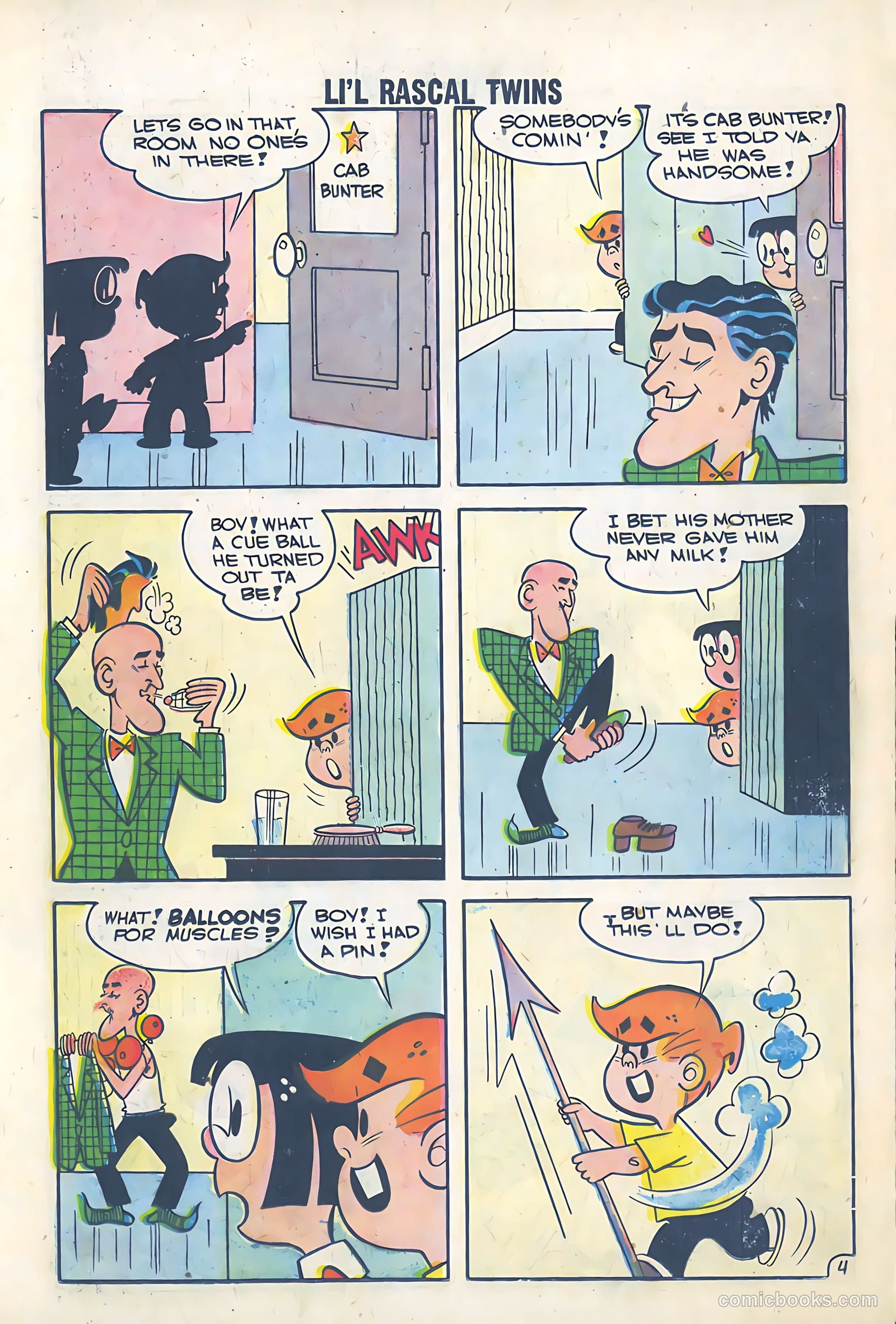 Li'l Rascal Twins #8 (1958) — page 11 of 35