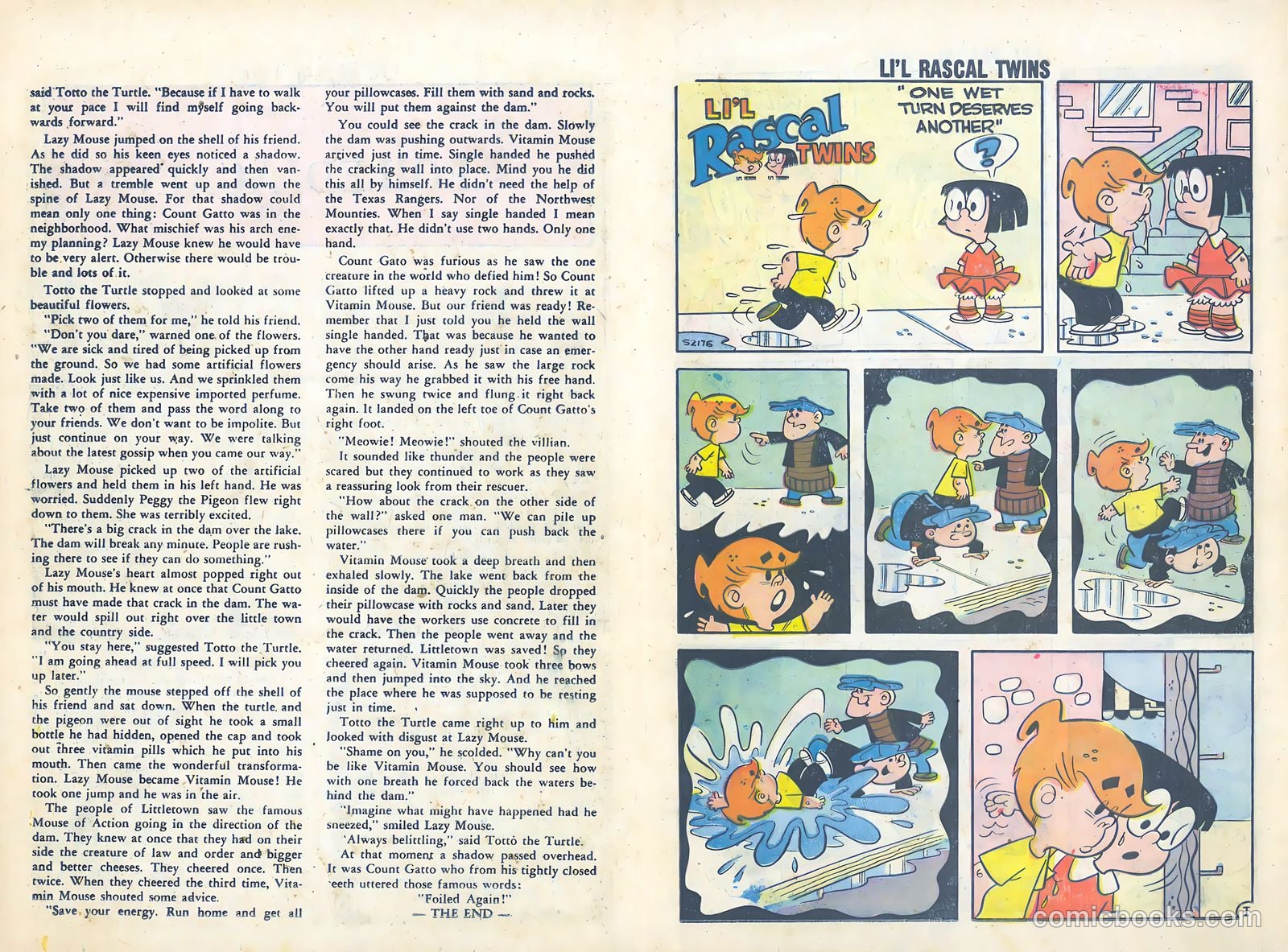 Li'l Rascal Twins #8 (1958) — page 18 of 35