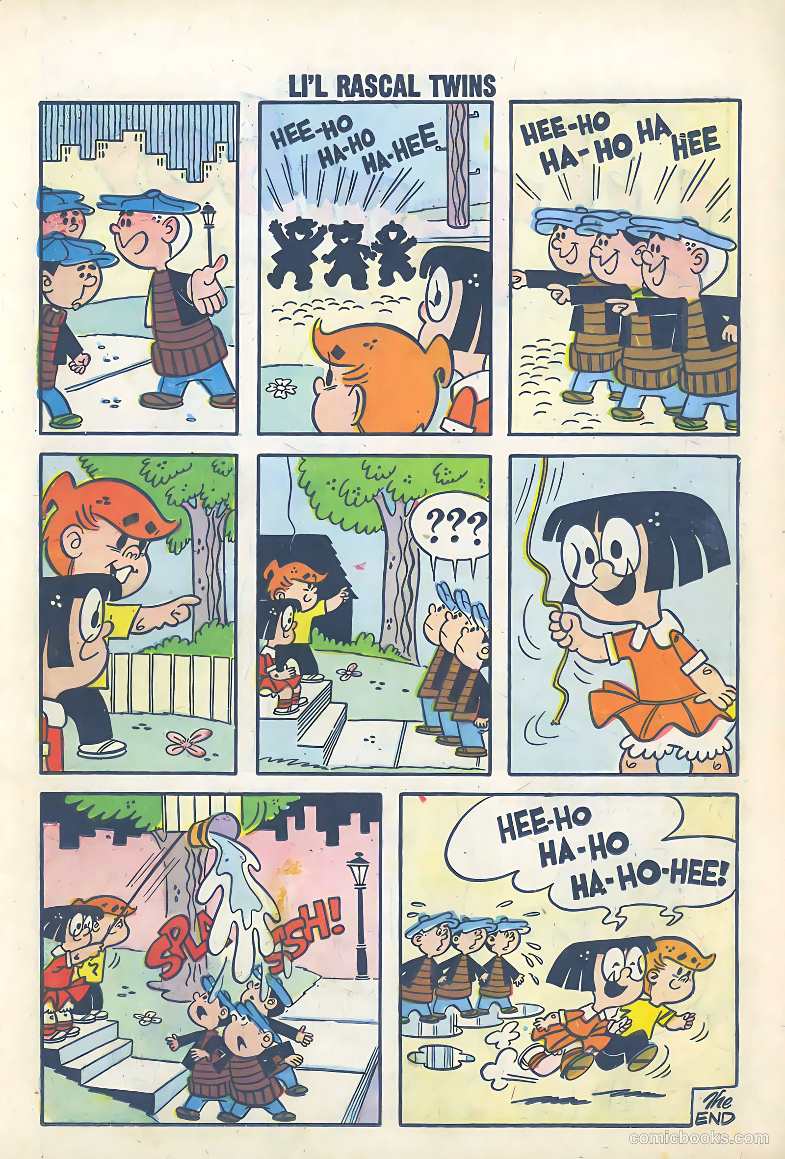 Li'l Rascal Twins #8 (1958) — page 20 of 35