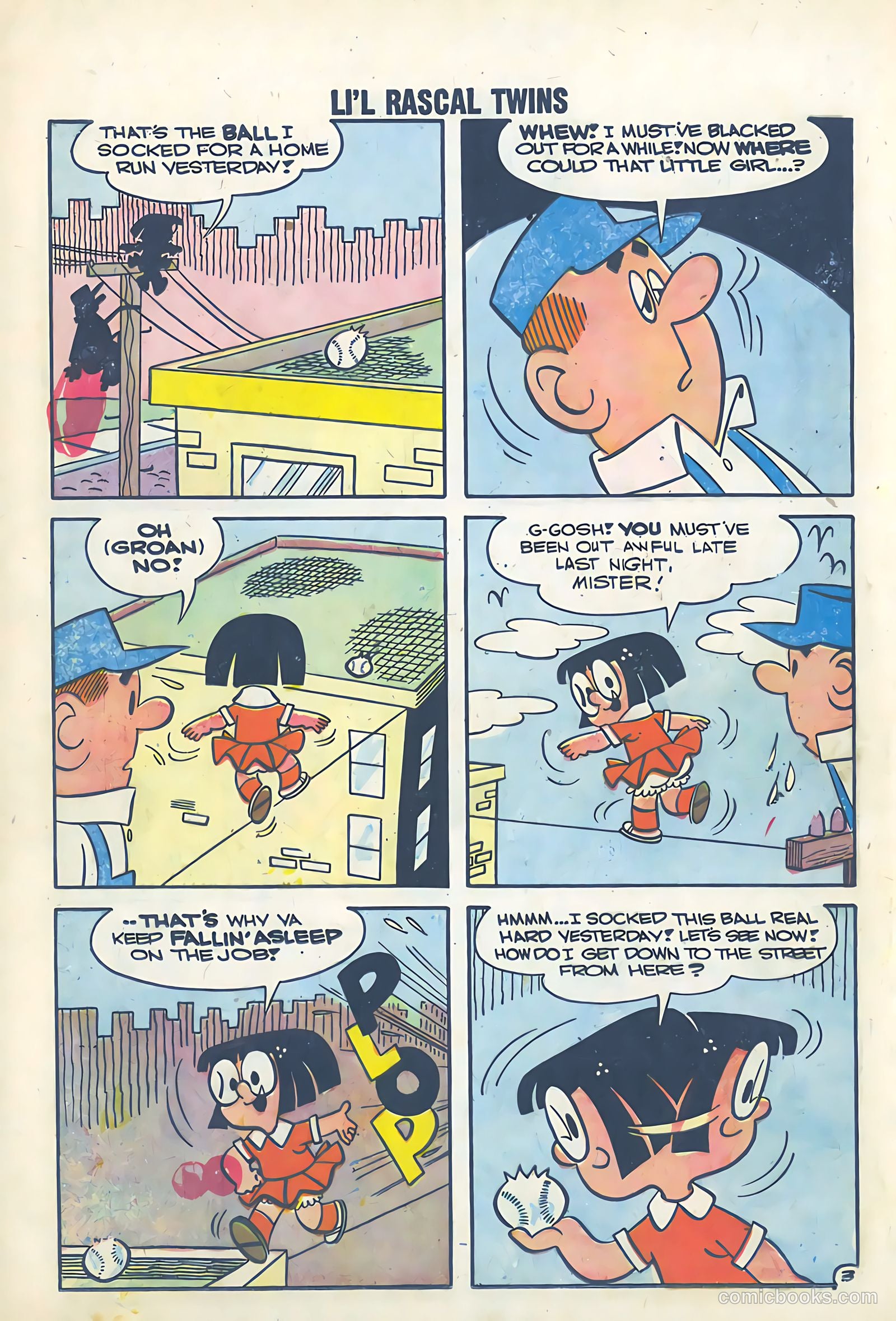 Li'l Rascal Twins #8 (1958) — page 23 of 35