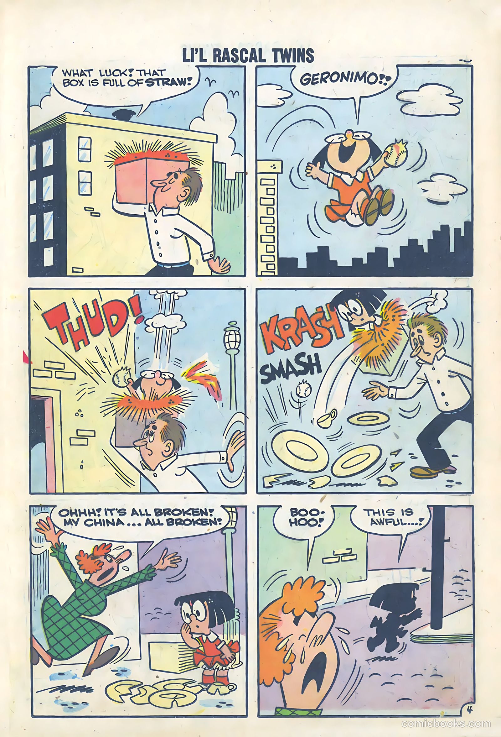 Li'l Rascal Twins #8 (1958) — page 24 of 35
