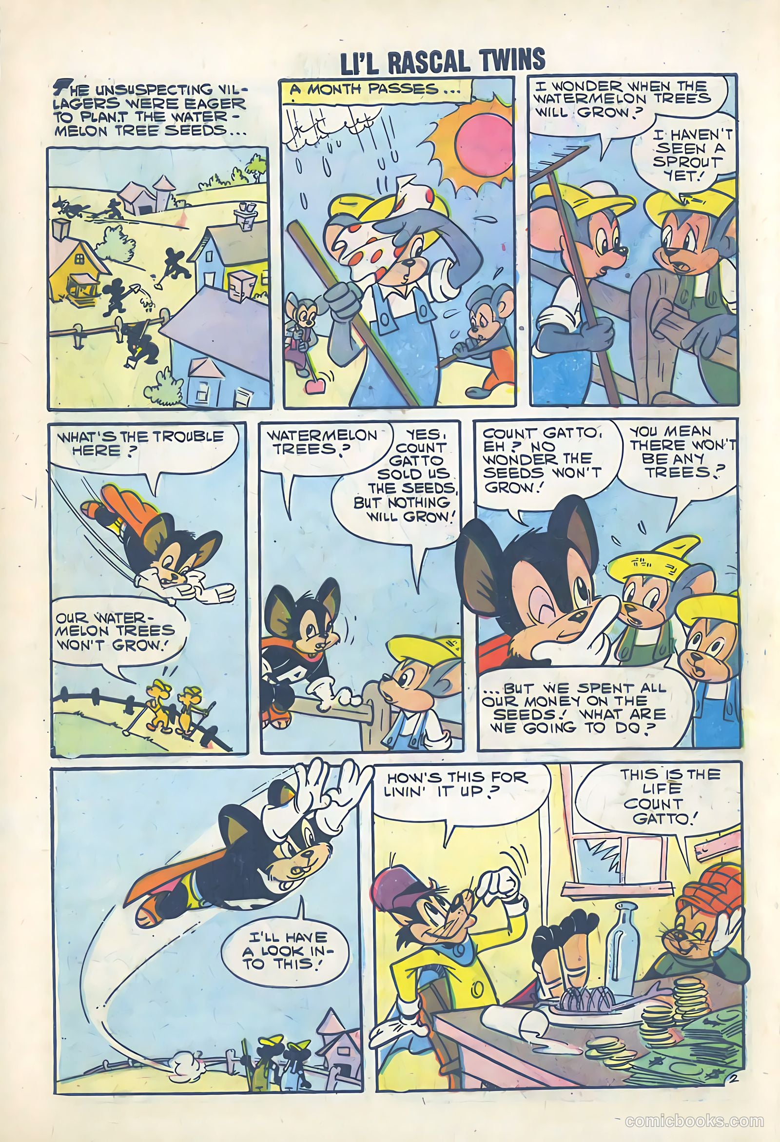 Li'l Rascal Twins #8 (1958) — page 27 of 35