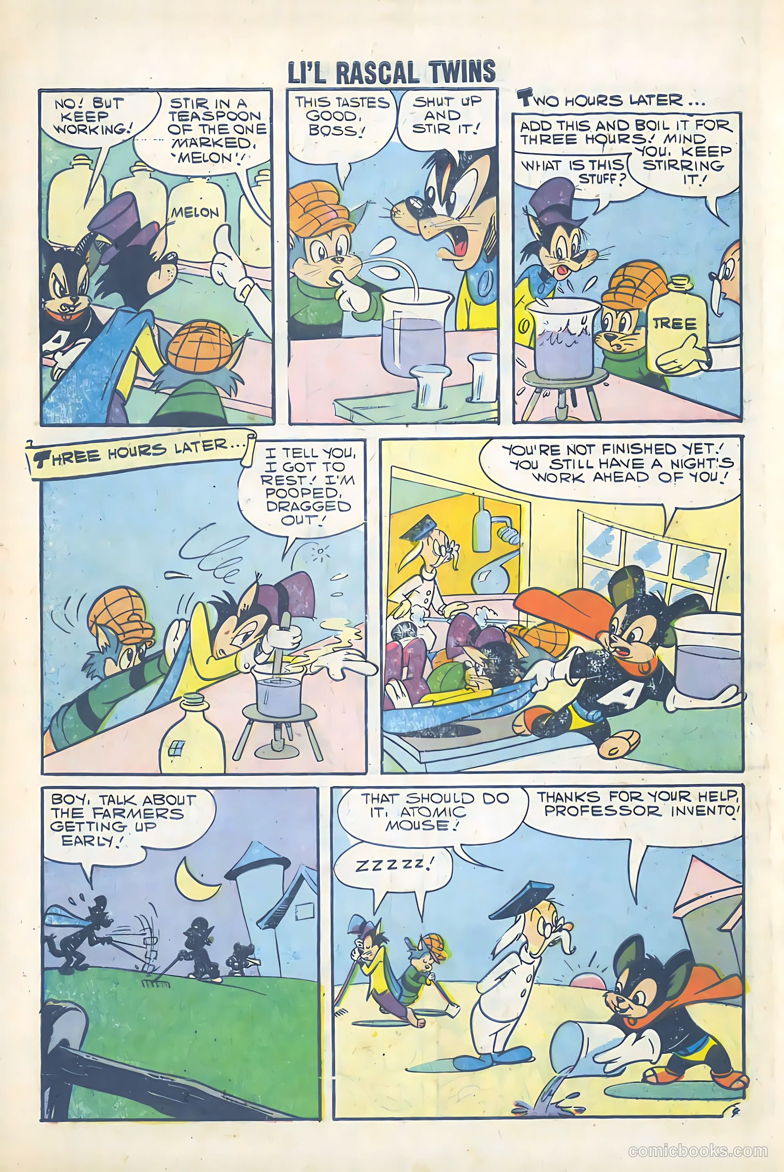 Li'l Rascal Twins #8 (1958) — page 29 of 35