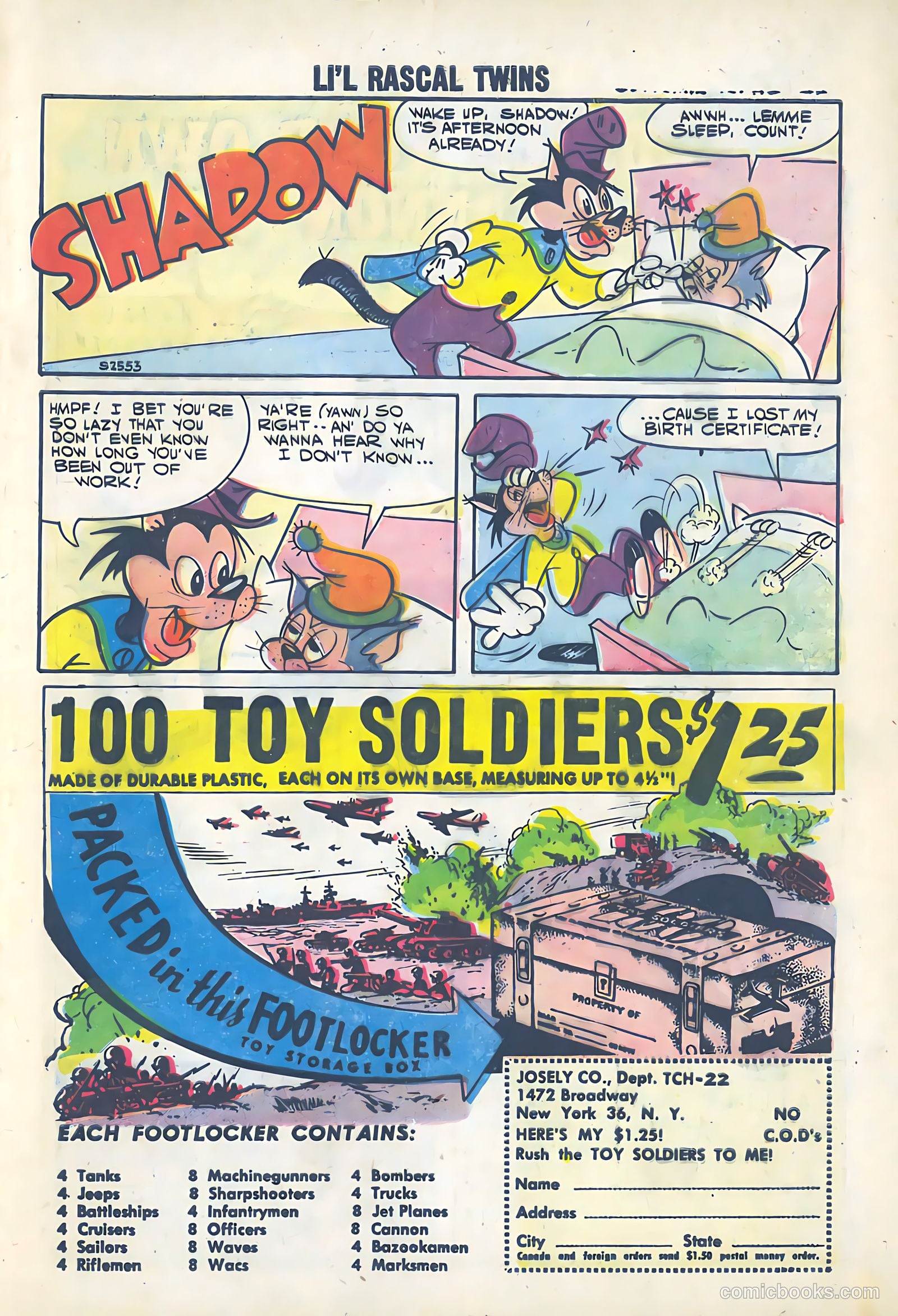 Li'l Rascal Twins #8 (1958) — page 32 of 35