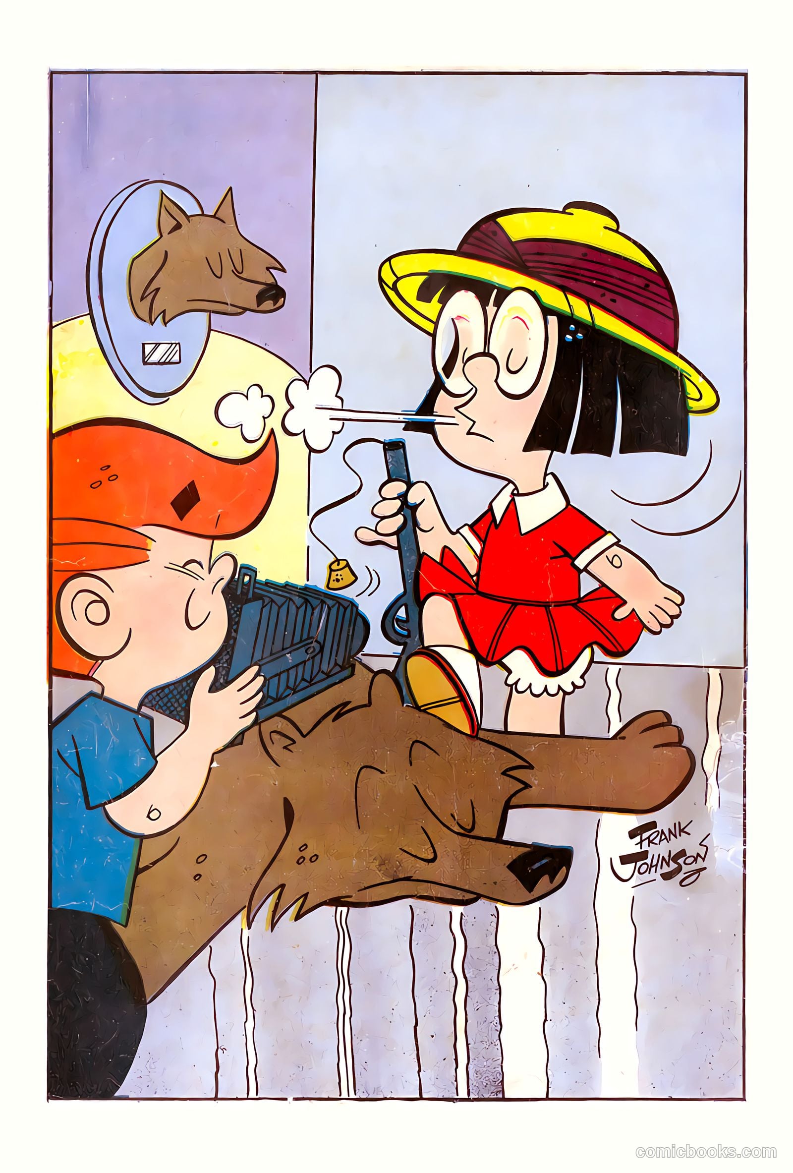 Li'l Rascal Twins #8 (1958) — page 35 of 35