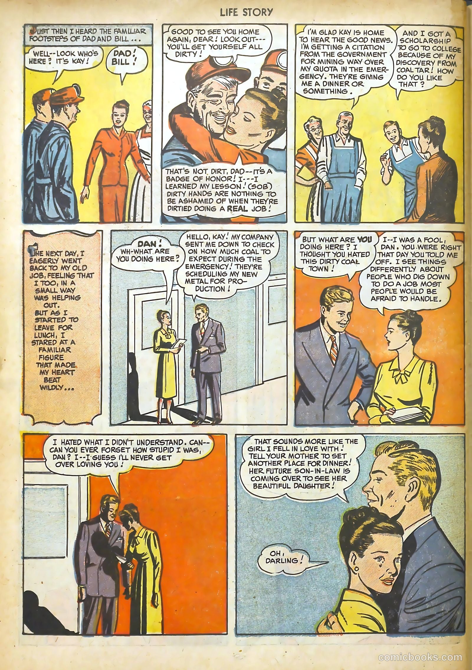 Life Story #9 (1949) — page 50 of 52