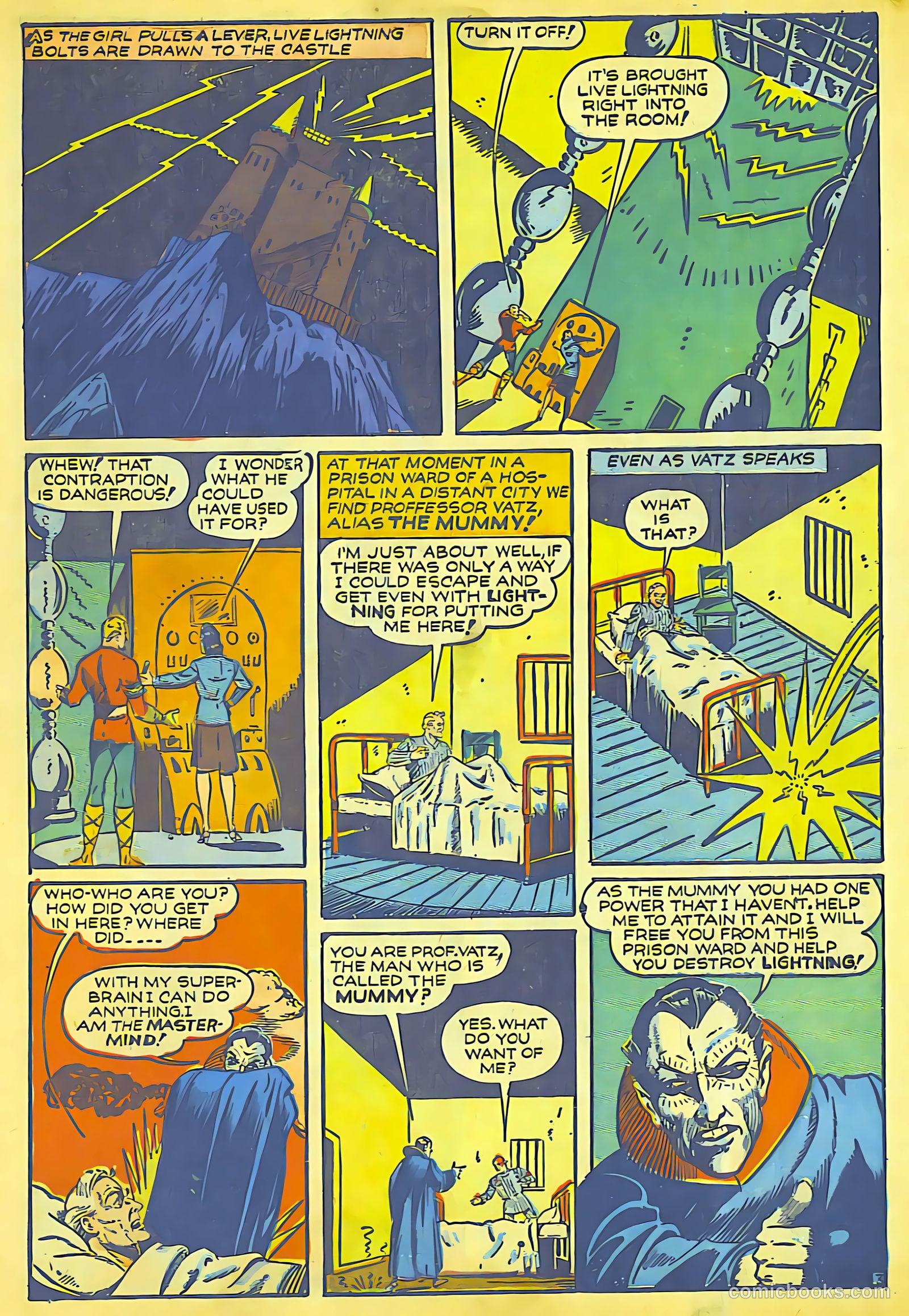 Lightning Comics #1 (1941) — page 4 of 65