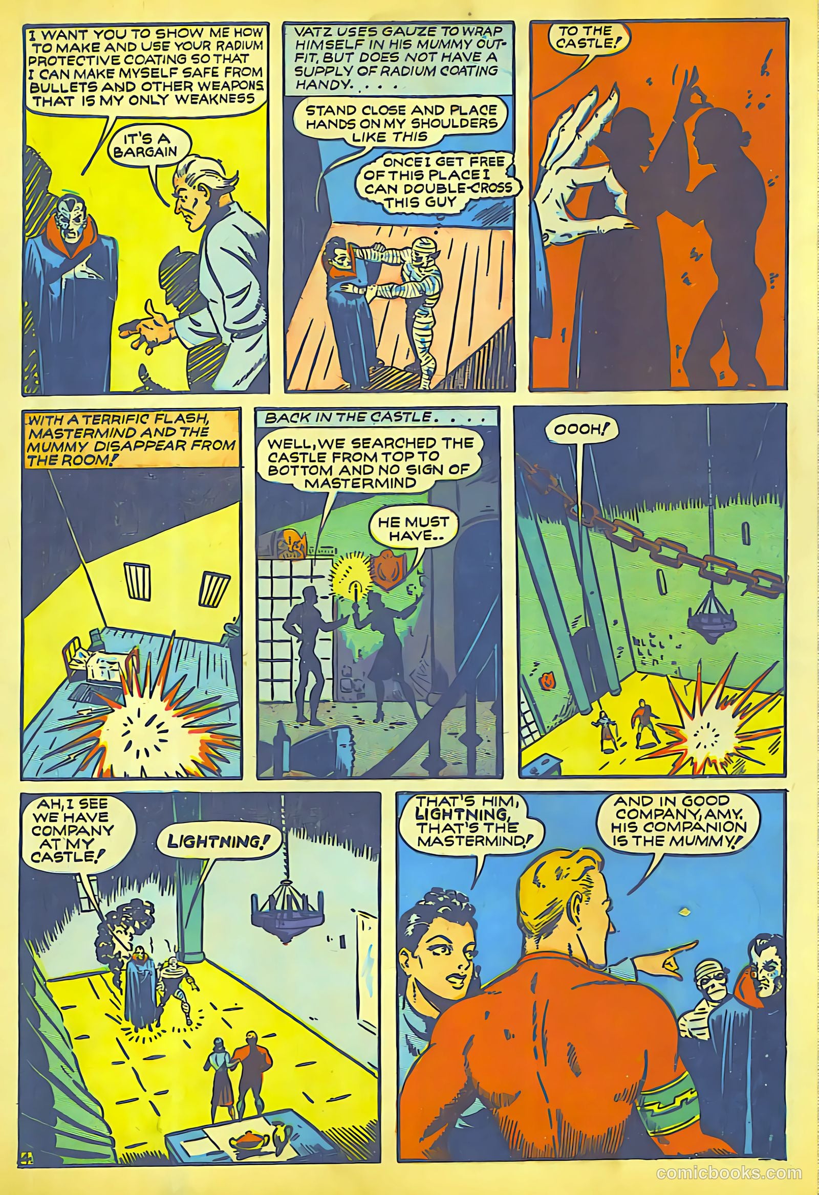 Lightning Comics #1 (1941) — page 5 of 65