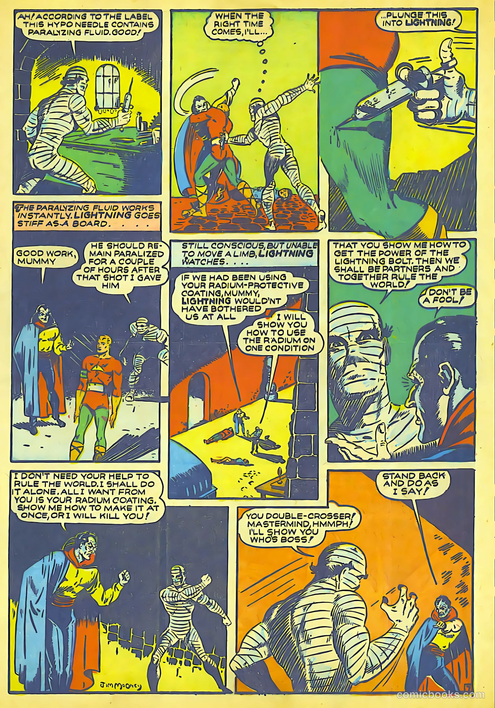 Lightning Comics #1 (1941) — page 8 of 65