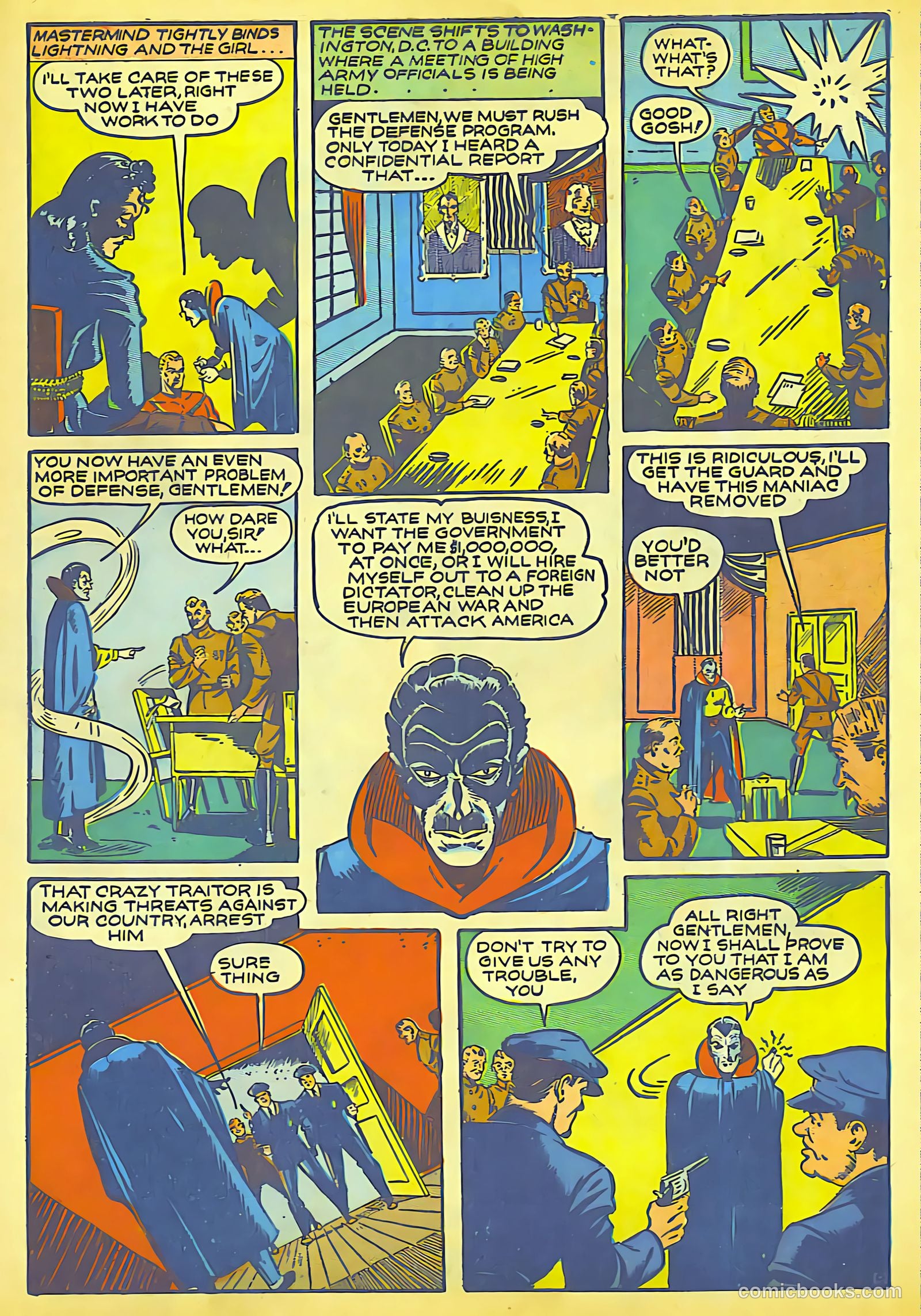 Lightning Comics #1 (1941) — page 10 of 65